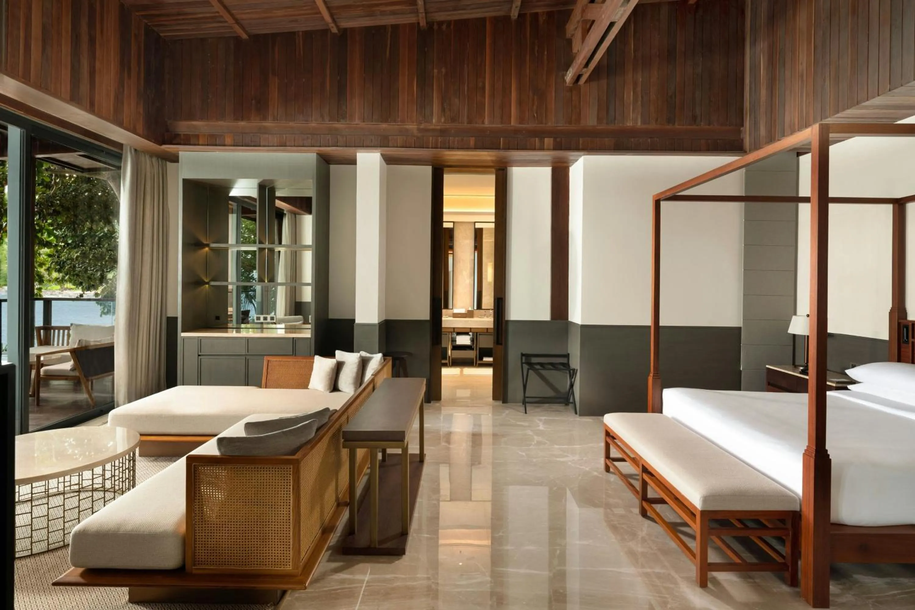 Bedroom, Bed in Lampung Marriott Resort & Spa