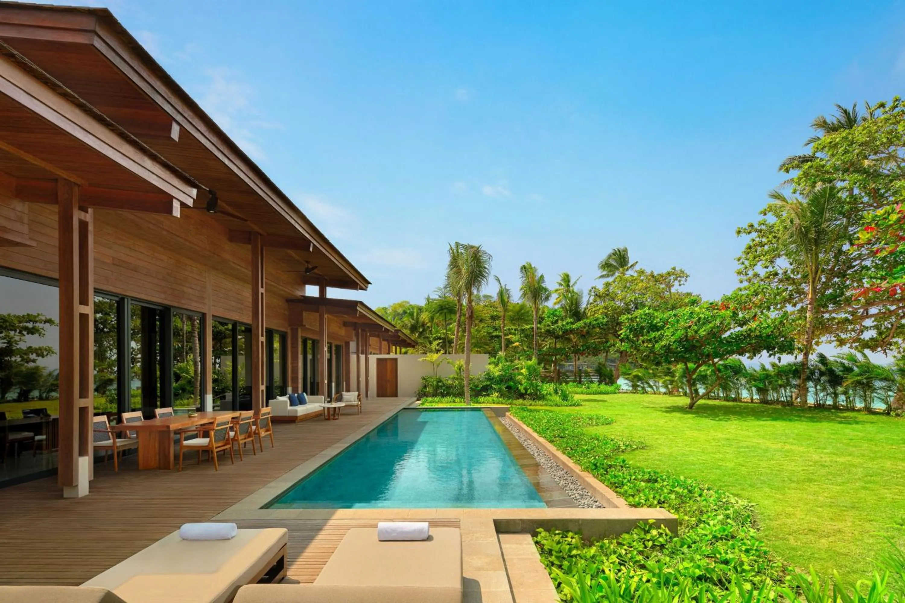 Beach in Lampung Marriott Resort & Spa