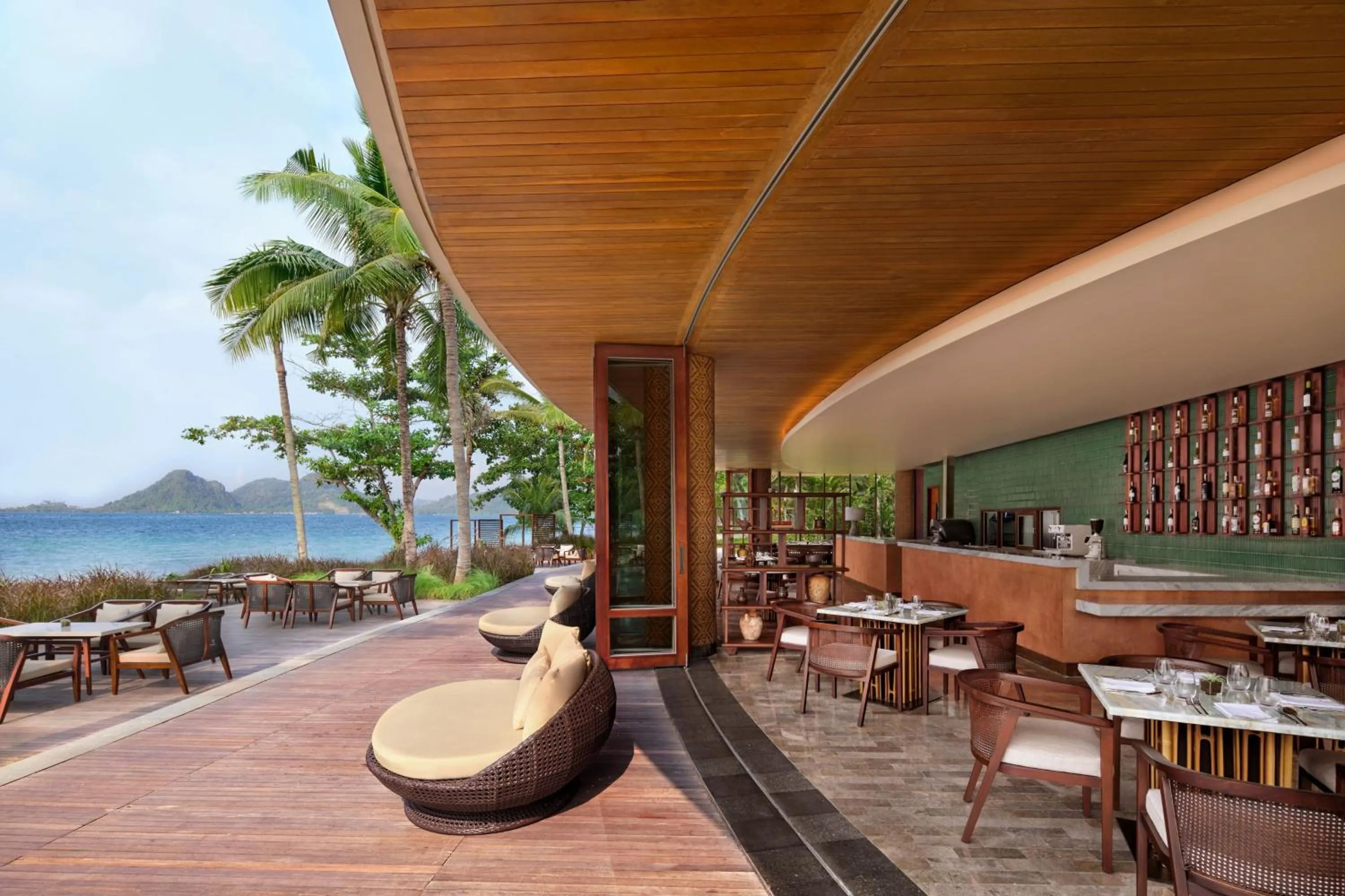 Restaurant/places to eat in Lampung Marriott Resort & Spa