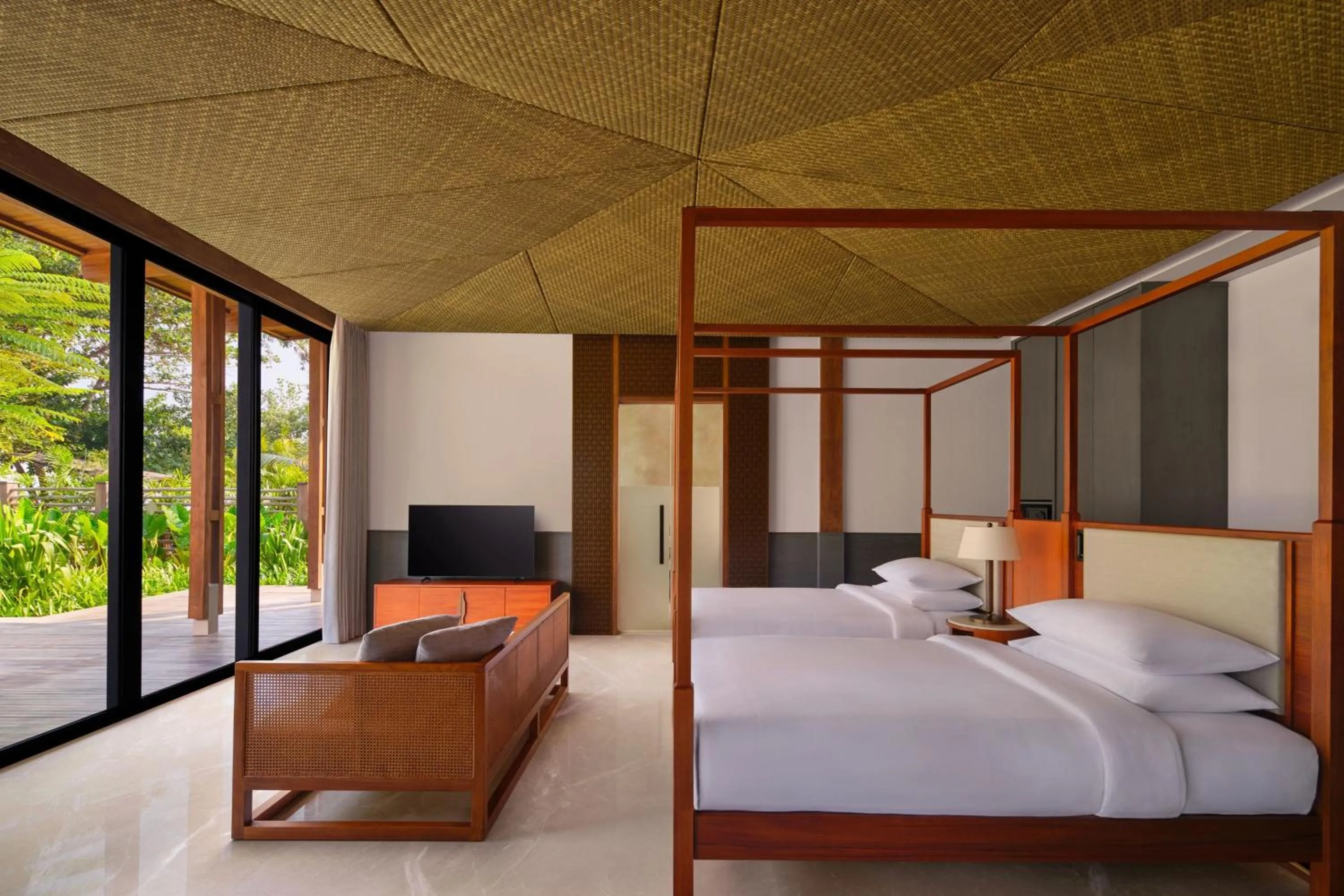 Bedroom, Bed in Lampung Marriott Resort & Spa
