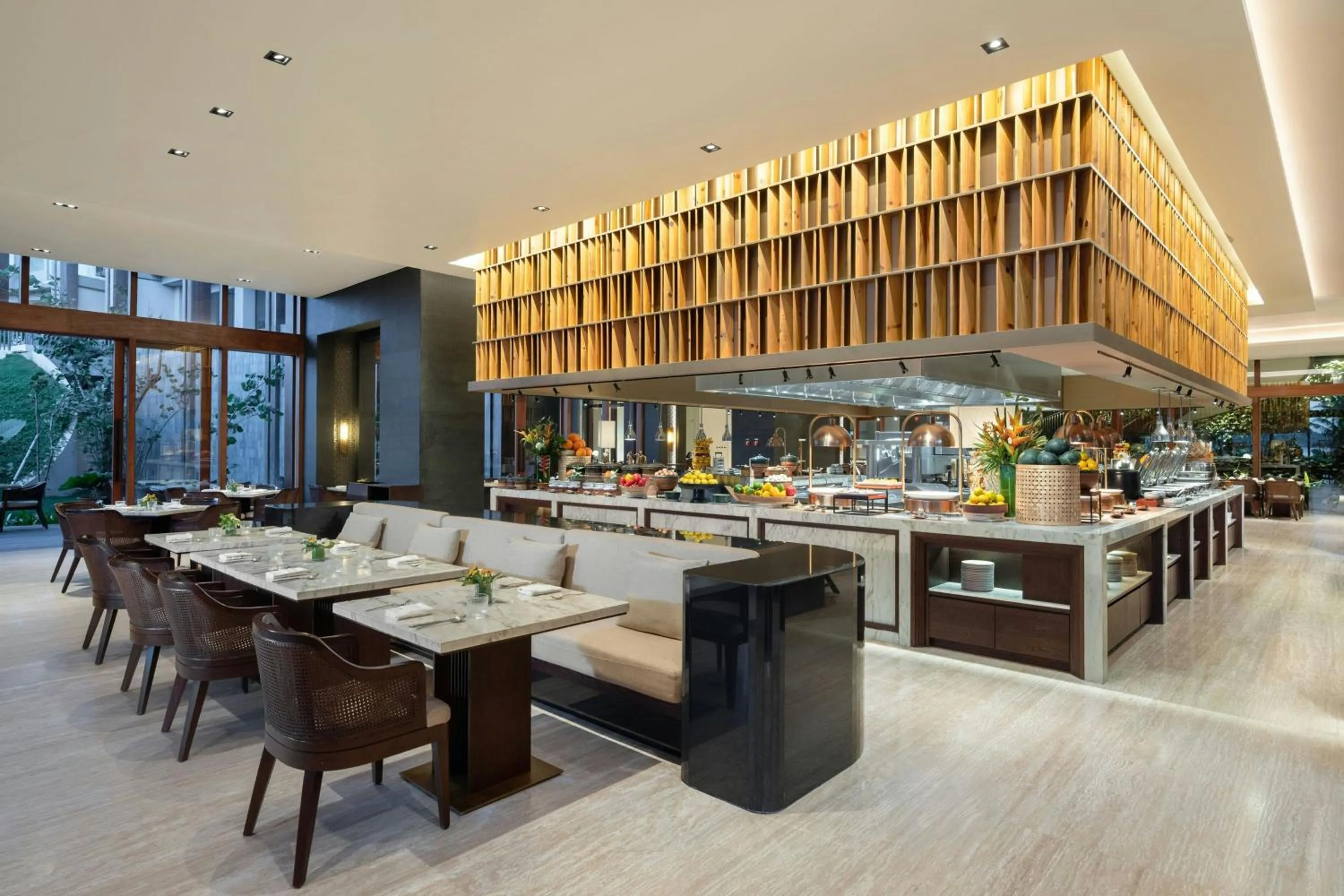 Restaurant/places to eat in Lampung Marriott Resort & Spa