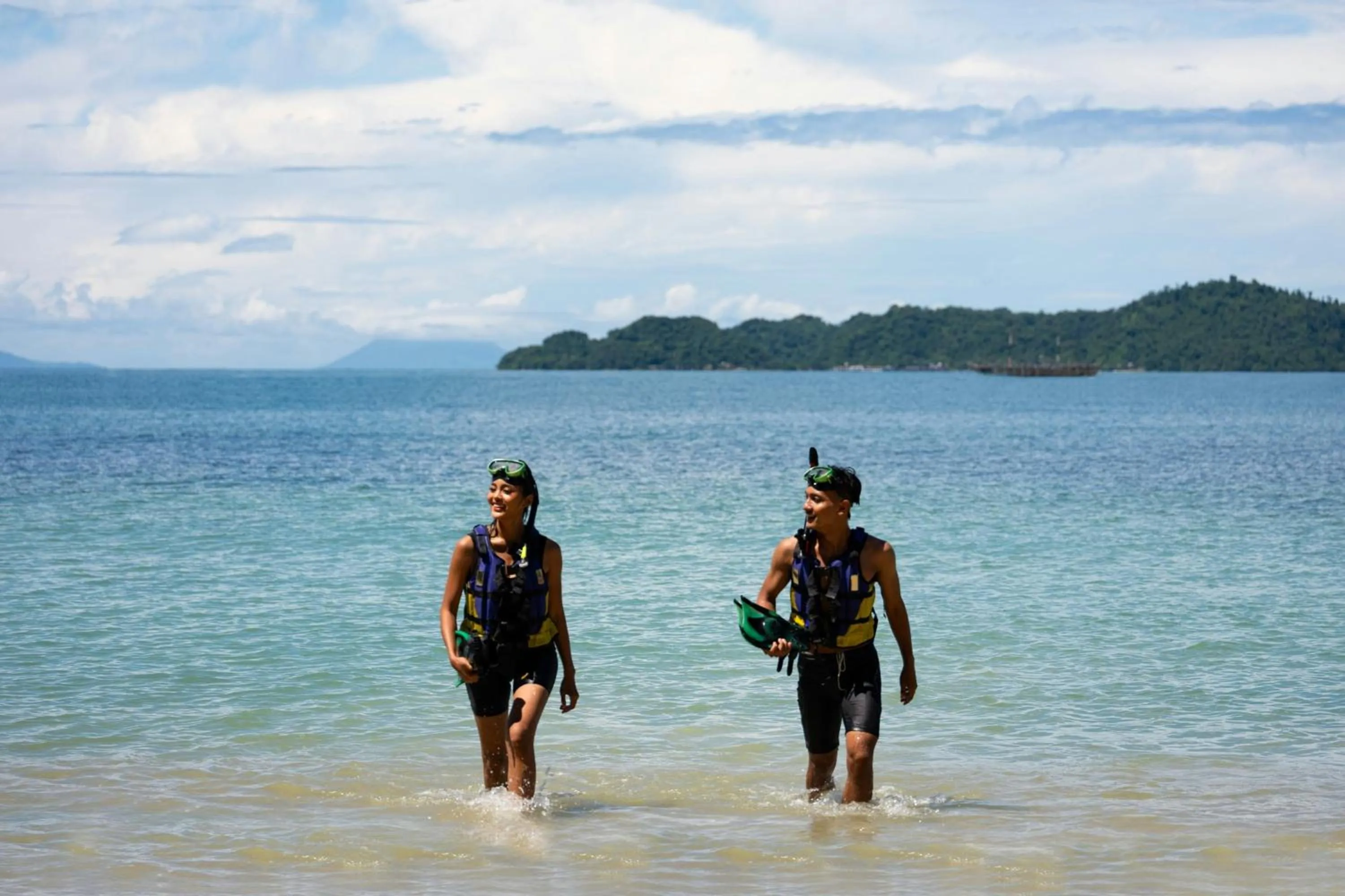 Snorkeling in Lampung Marriott Resort & Spa