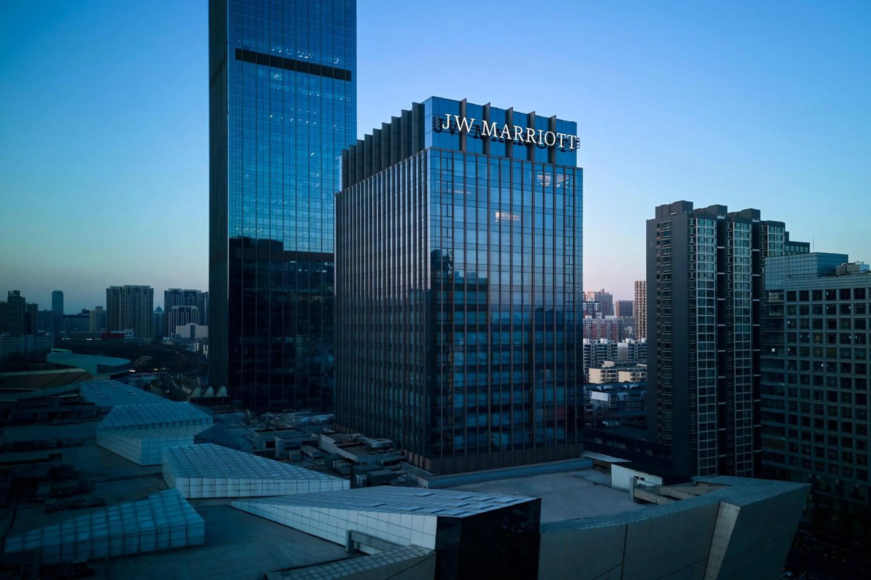 Property building in JW Marriott Hotel Taiyuan