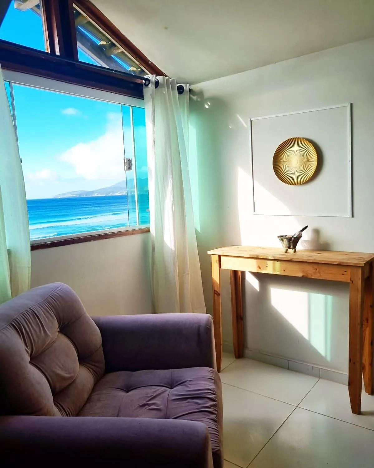 Living room in Terra Nova Cabo Frio Front Beach