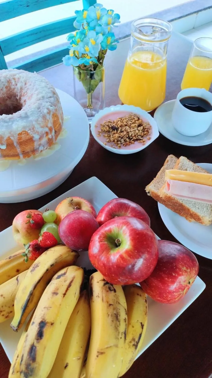 Breakfast in Terra Nova Cabo Frio Front Beach