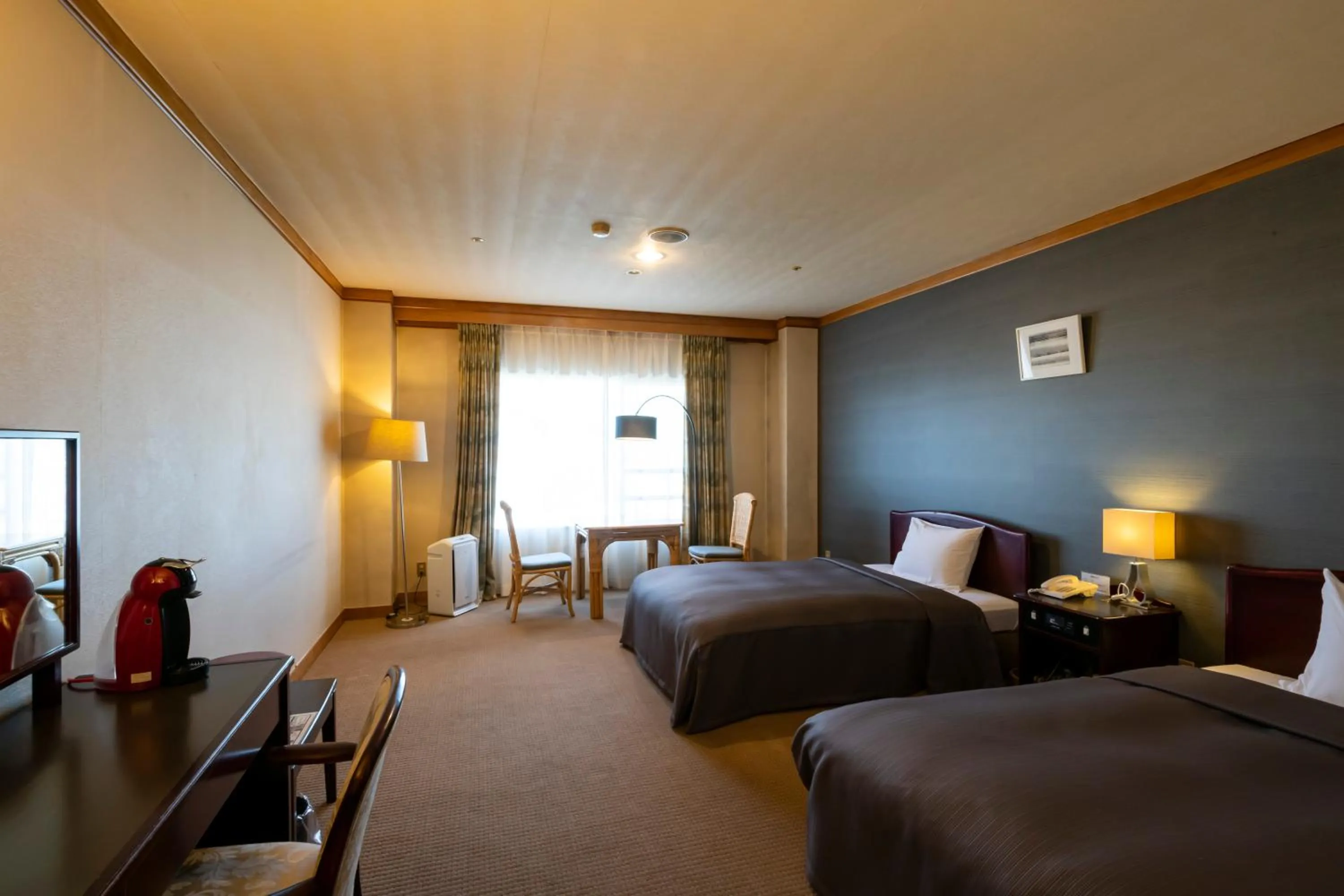 Bed in Isawa Tokiwa Hotel