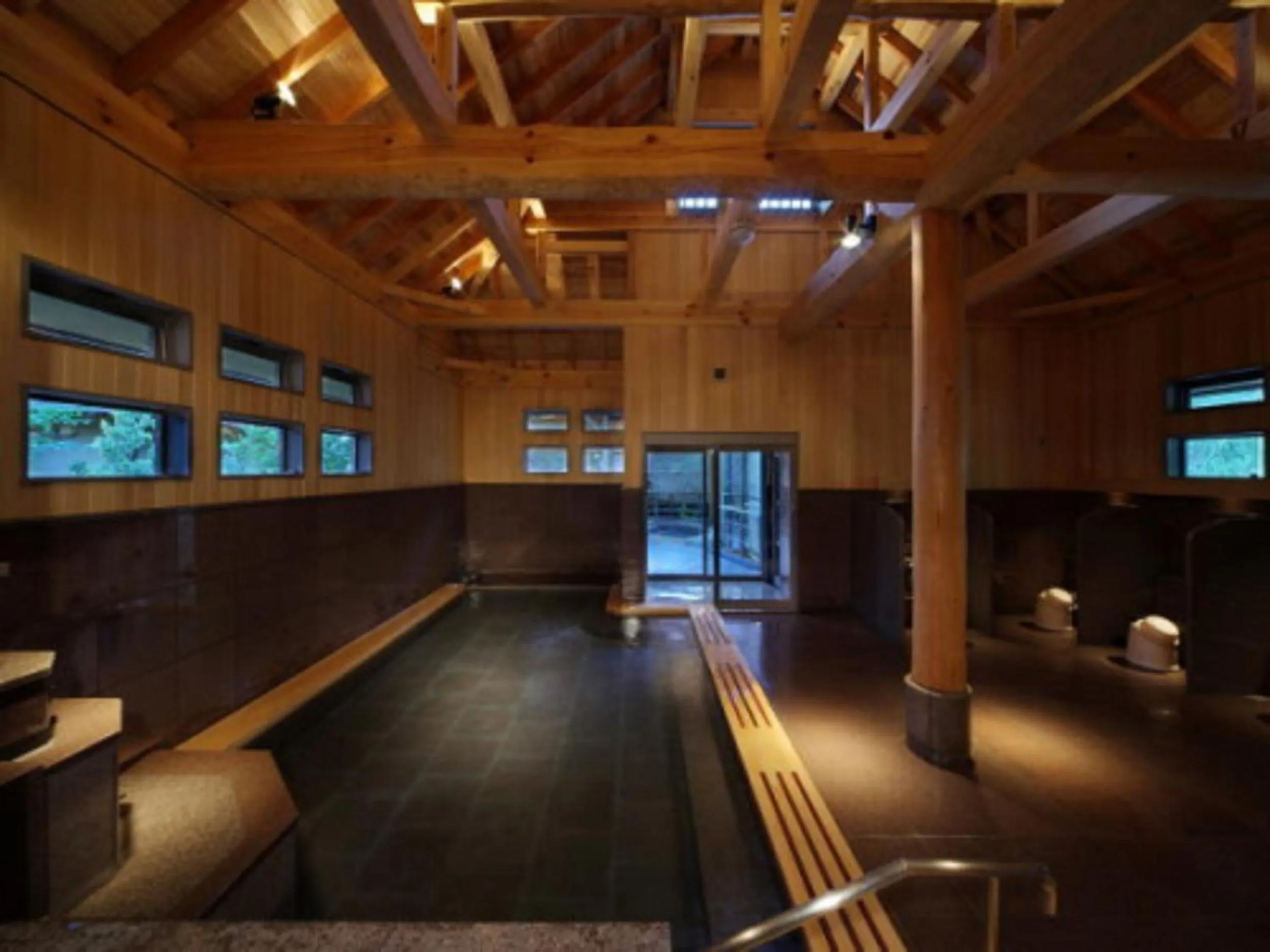 Hot Spring Bath in Hotel Shion