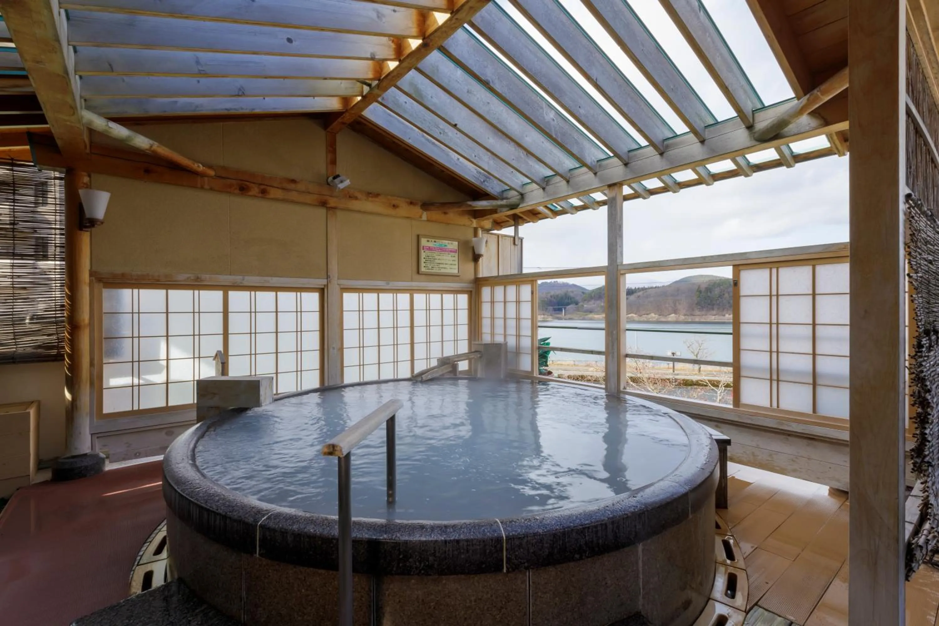 Hot Spring Bath in Hotel Shion