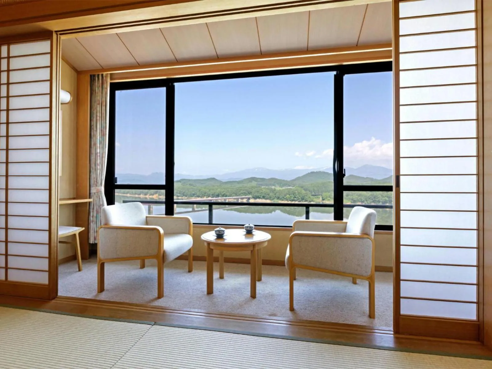 Natural landscape in Hotel Shion