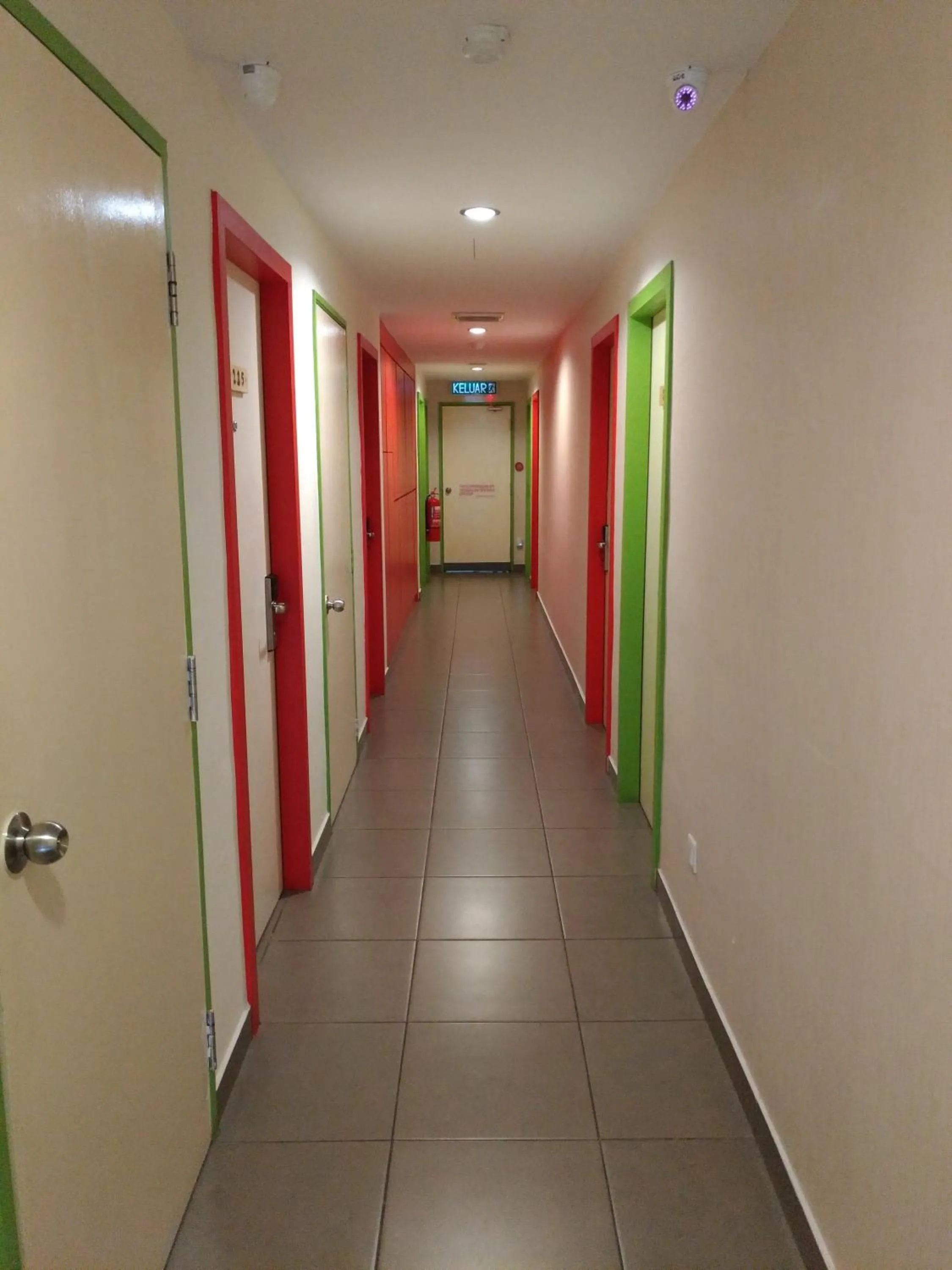 Decorative detail in Hotel Strawberry Fields