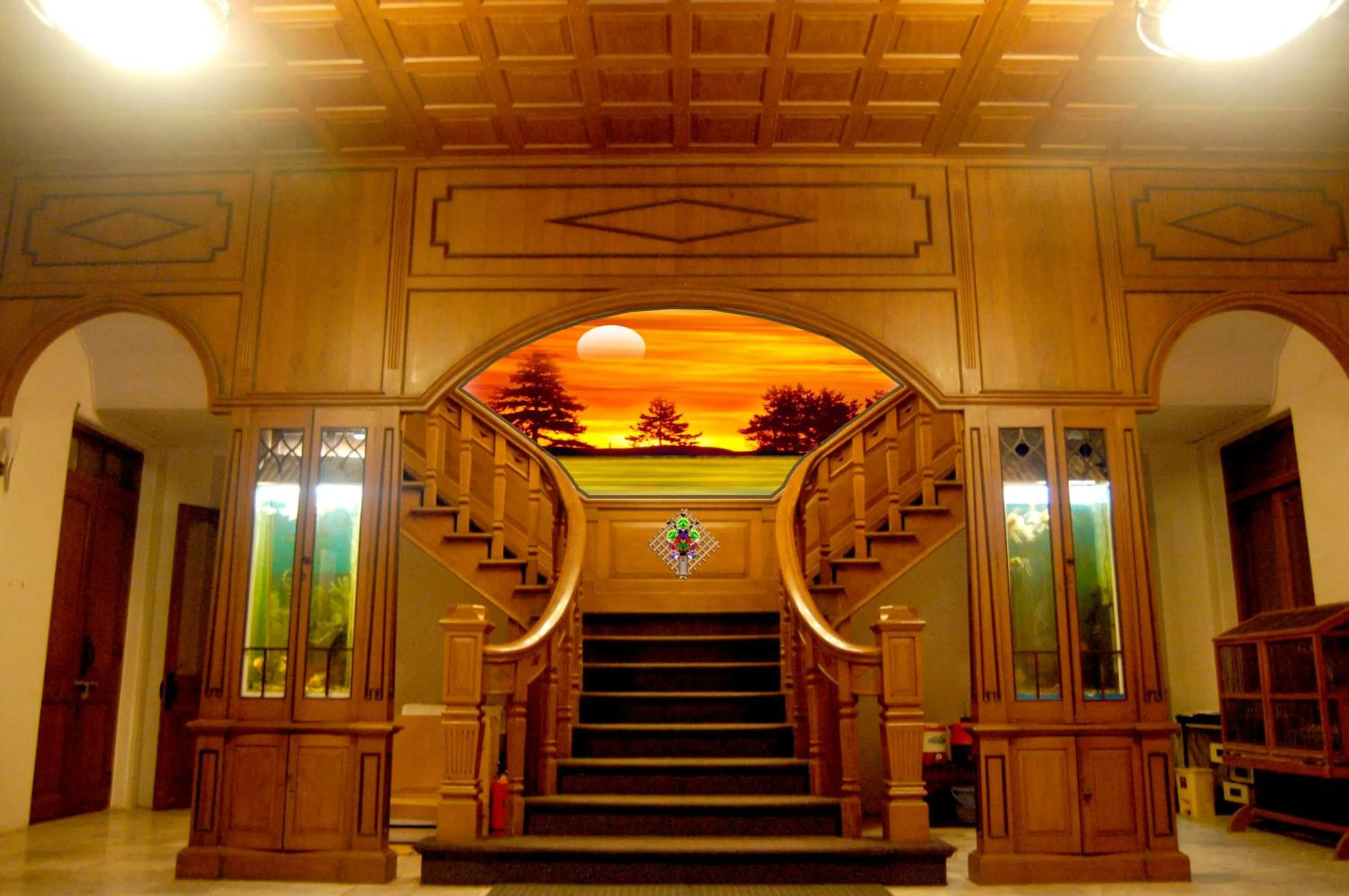 Floor plan in Hotel Aram