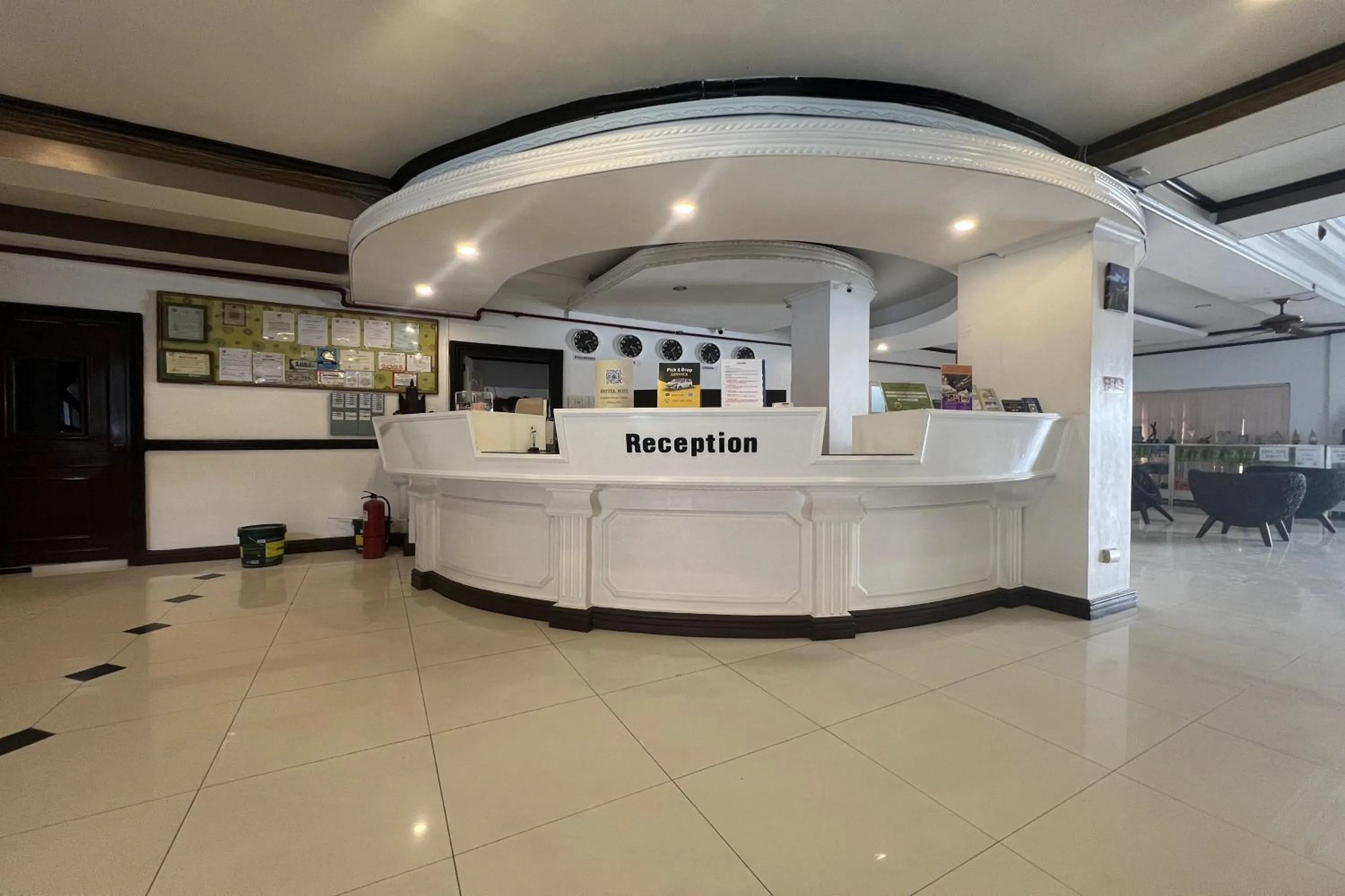 Lobby or reception in Angeles Palace Hotel