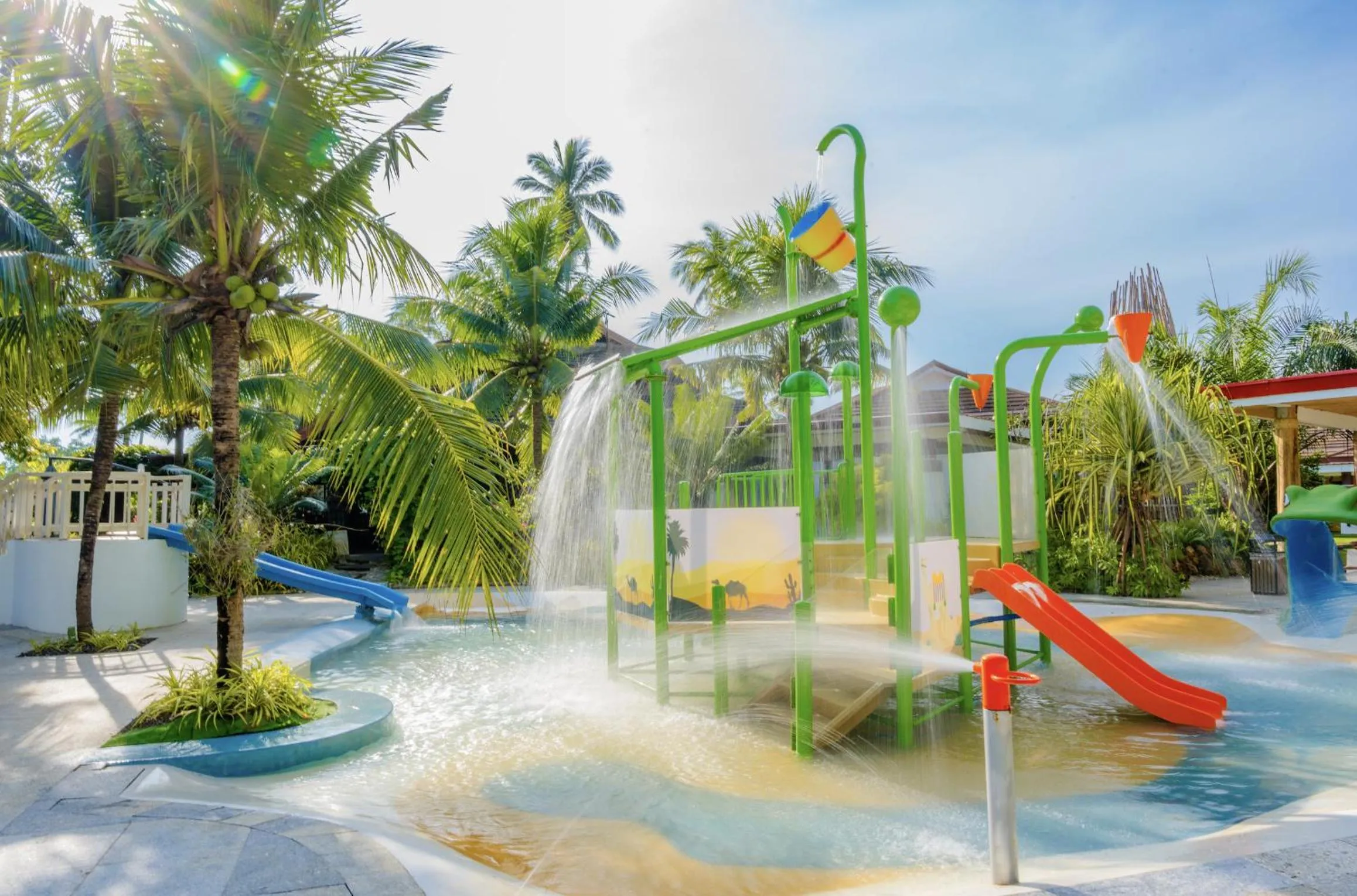 Aqua park in Princesa Garden Island Resort and Spa