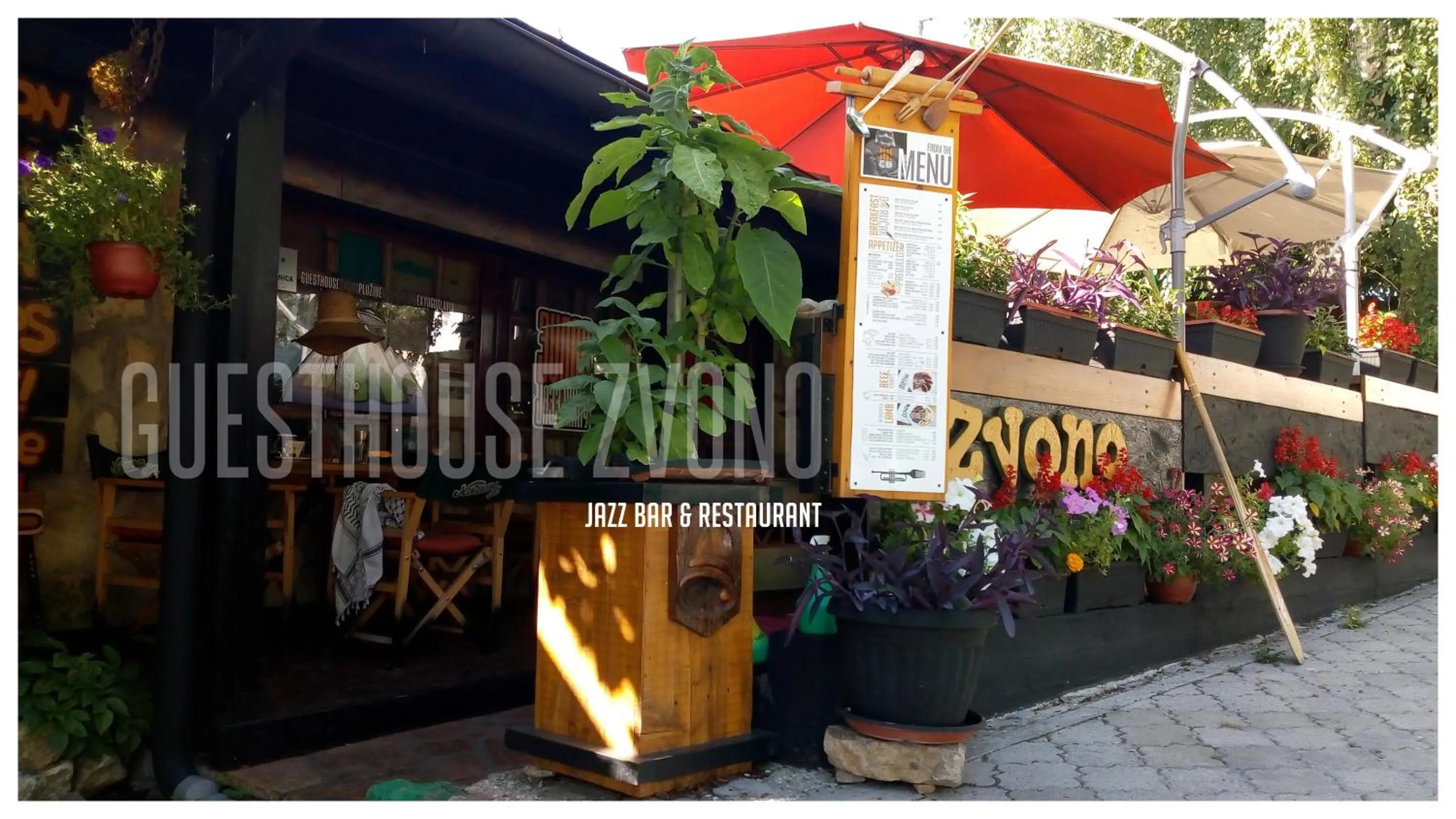 Restaurant/places to eat in Guesthouse Zvono