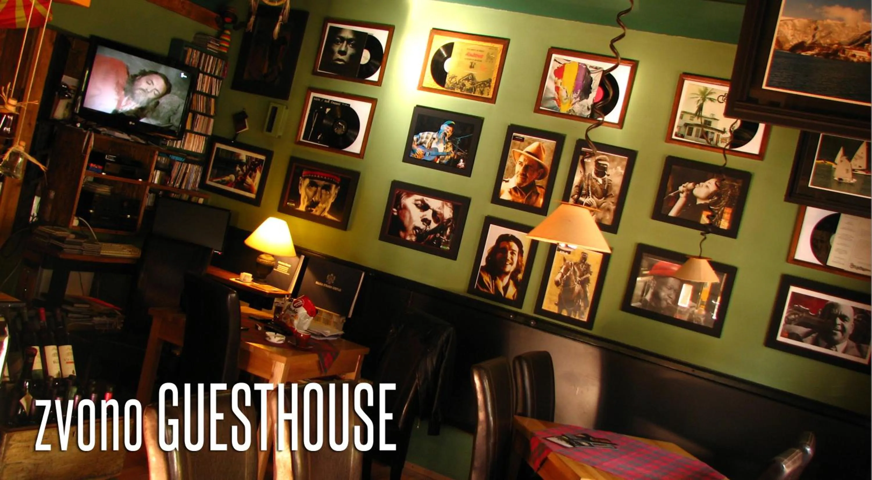 Text overlay in Guesthouse Zvono