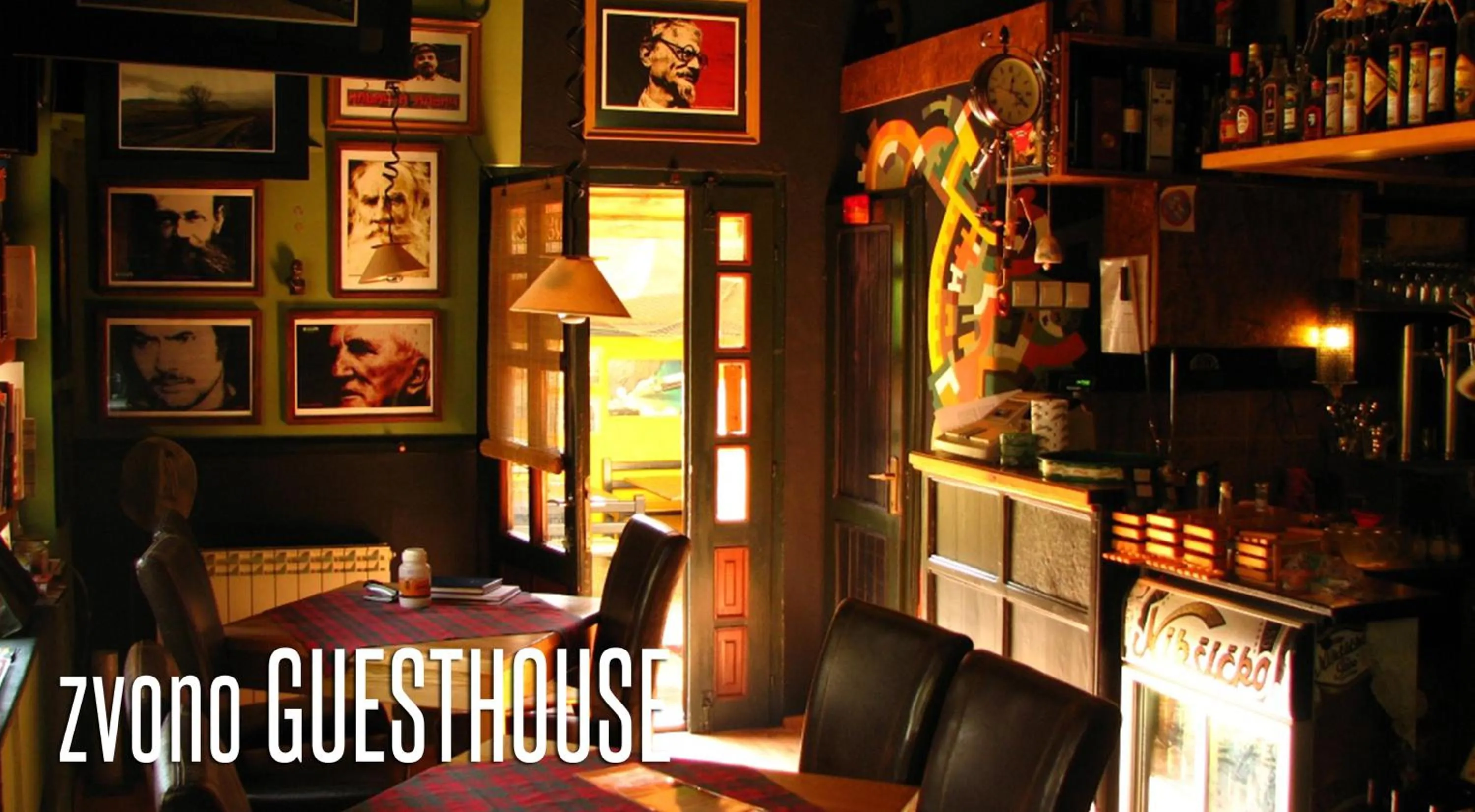 Text overlay in Guesthouse Zvono