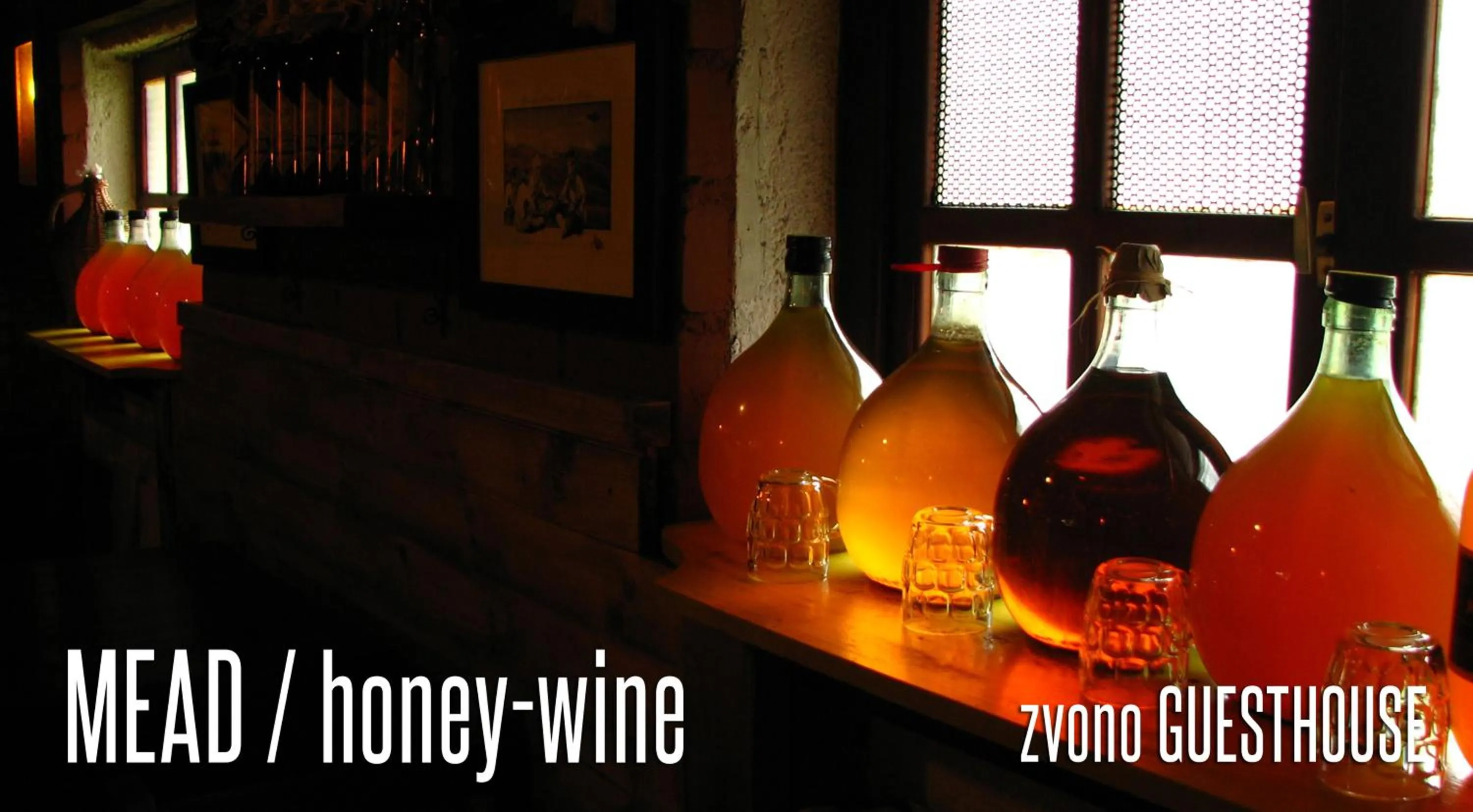 Text overlay in Guesthouse Zvono