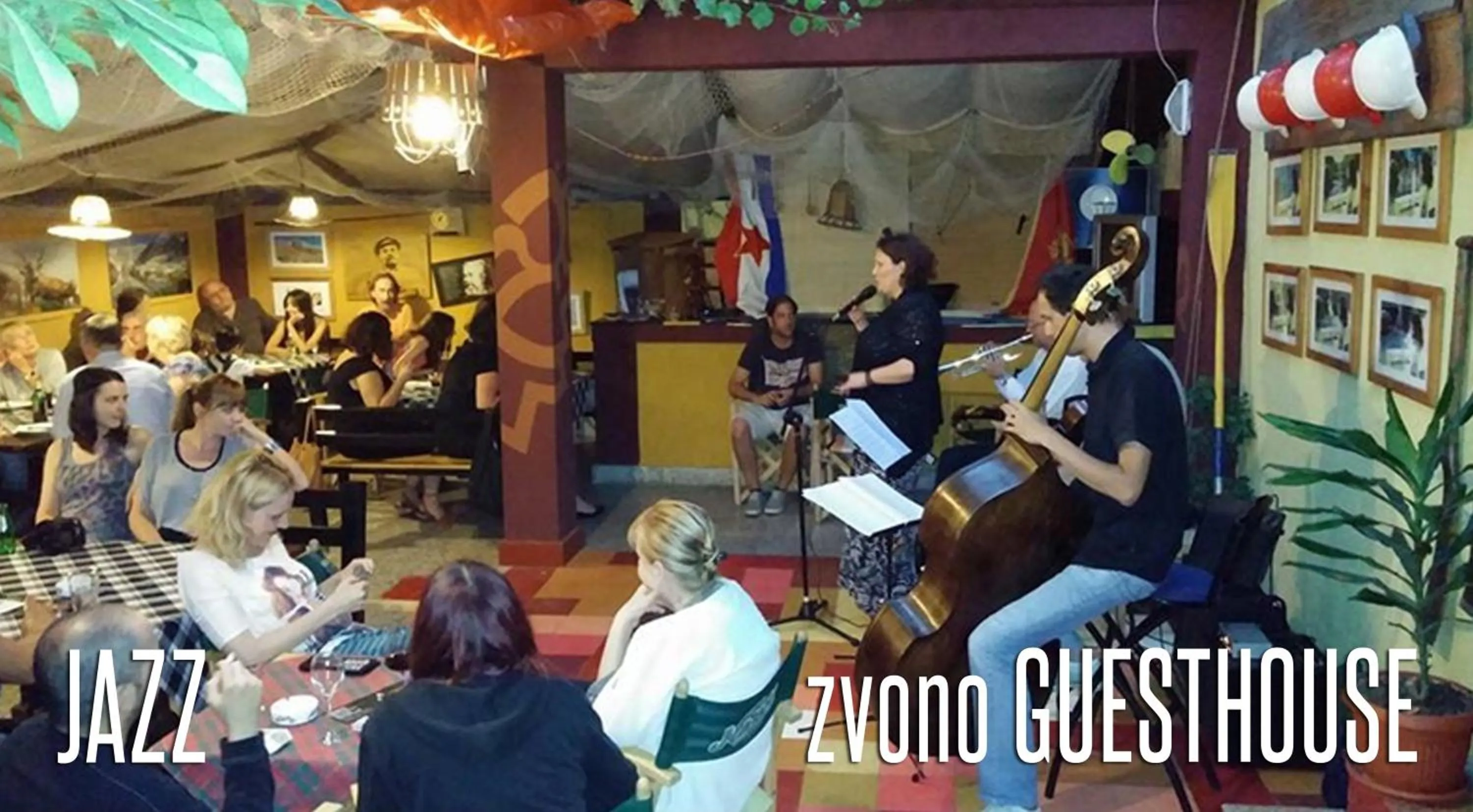 Text overlay in Guesthouse Zvono