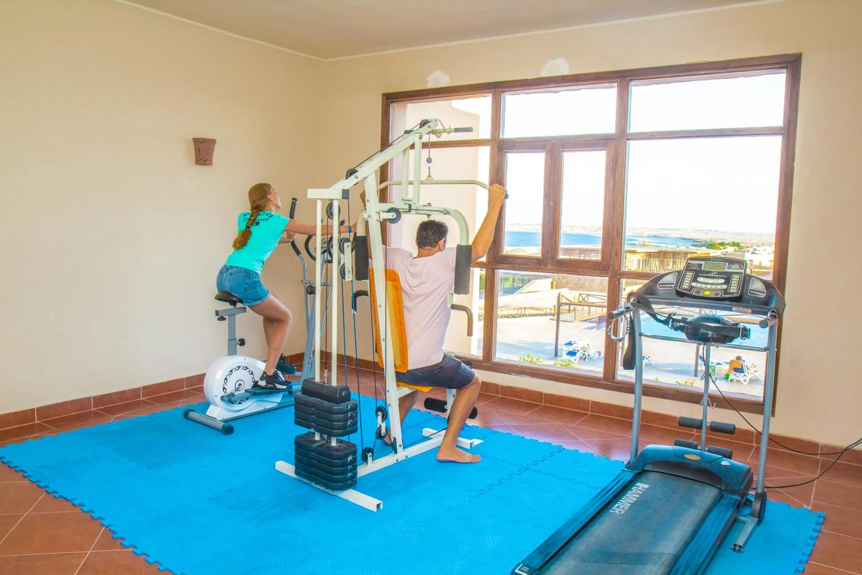 Fitness centre/facilities in Viva Blue Resort and Diving Sharm El Naga (Adults Only)