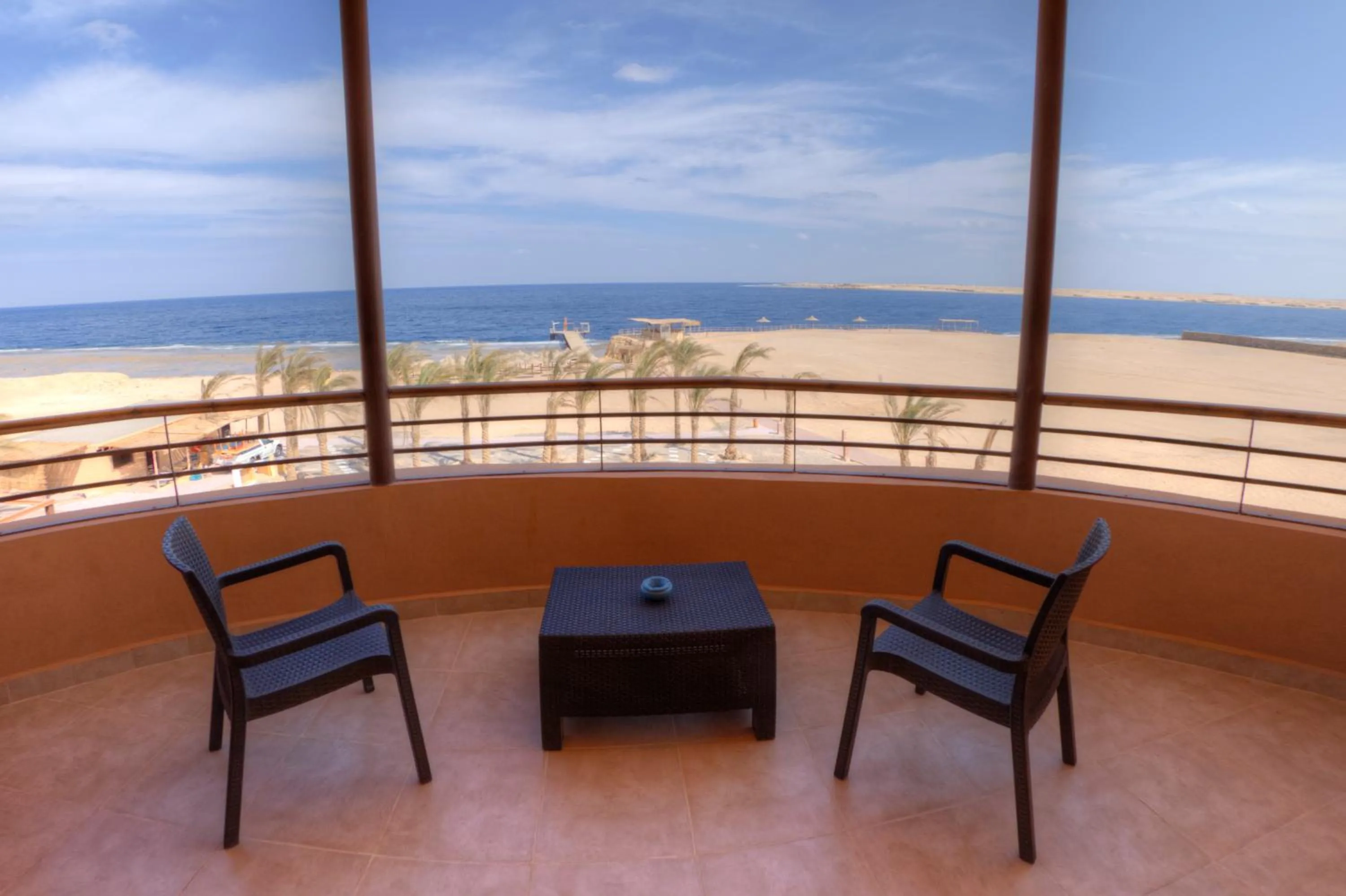 Balcony/Terrace in Viva Blue Resort and Diving Sharm El Naga (Adults Only)