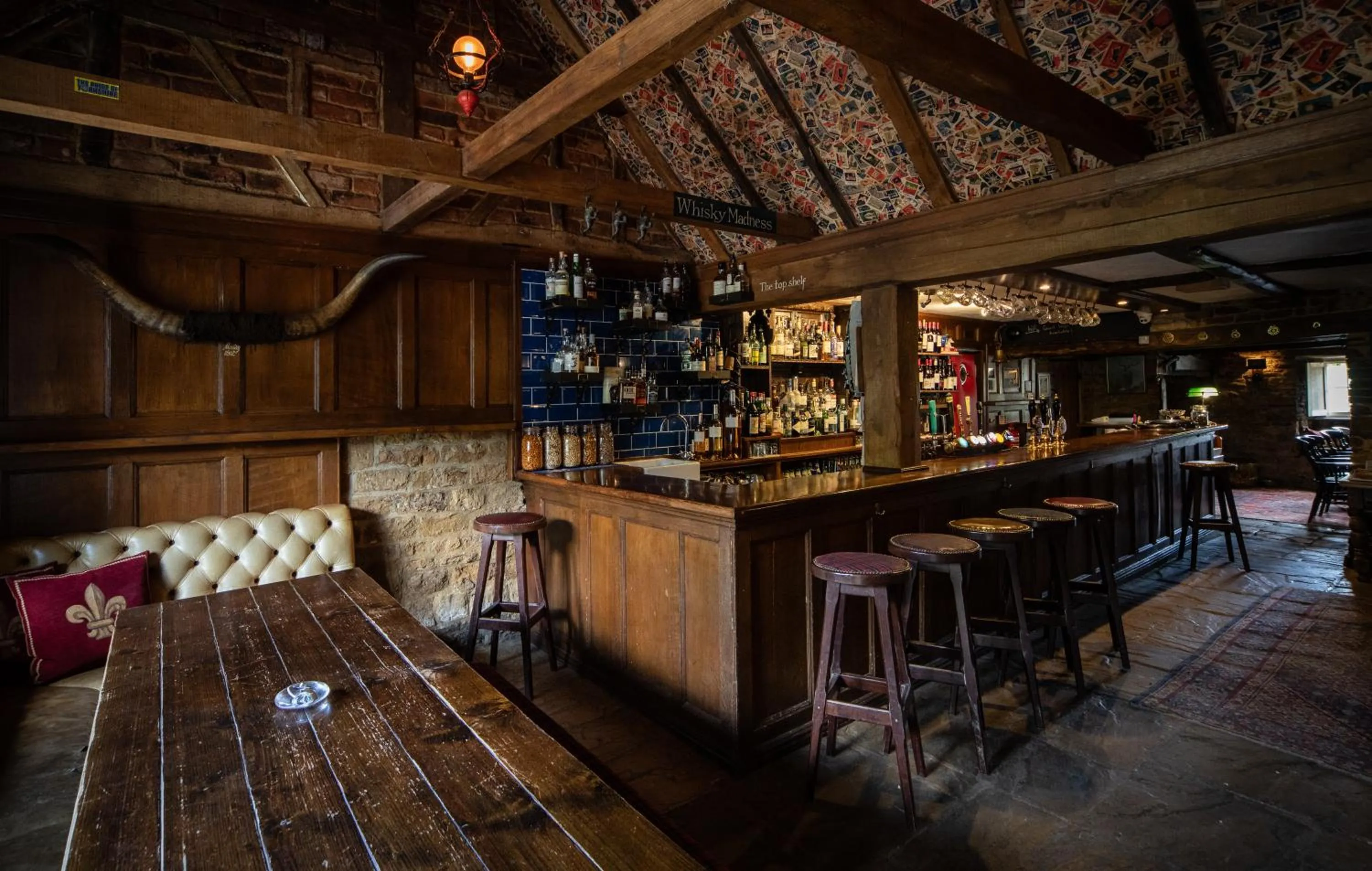 Lounge or bar in The White Horse Inn