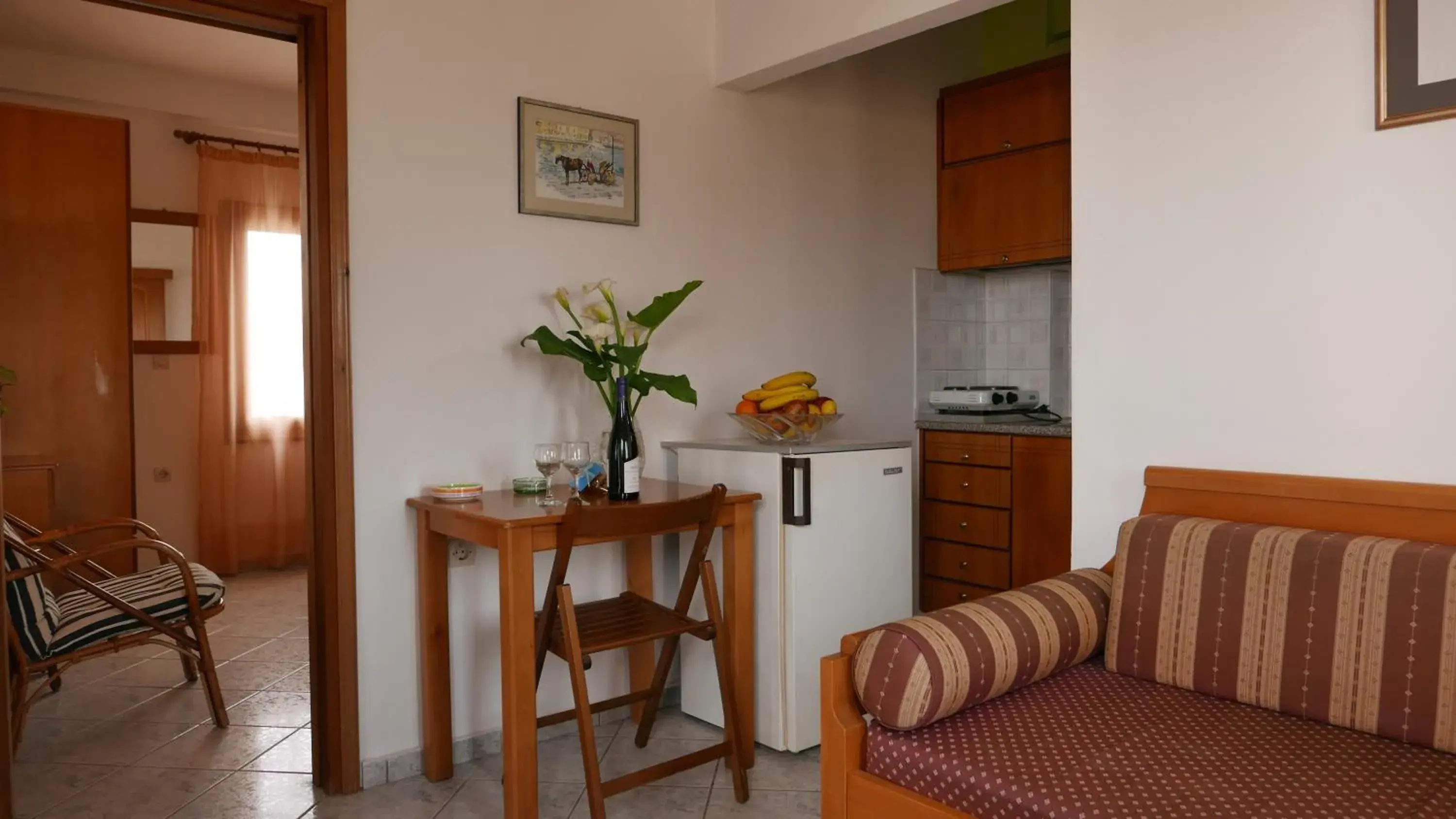 Superior One-Bedroom Apartment with Panoramic Sea View in Angela Apartments Superior One-Bedroom Apartment with Panoramic Sea View in Angela Apartments