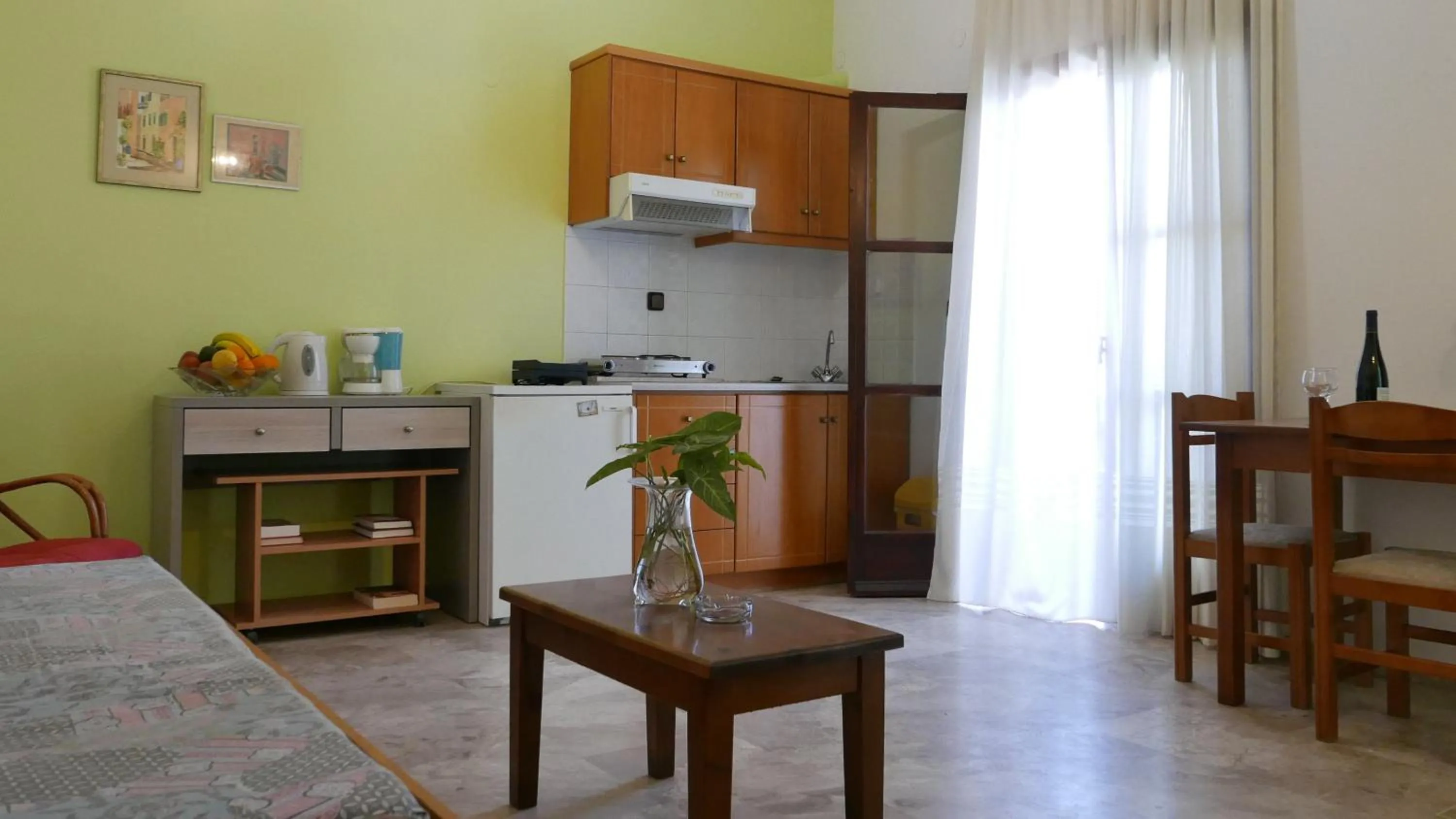 Dining area in Angela Apartments
