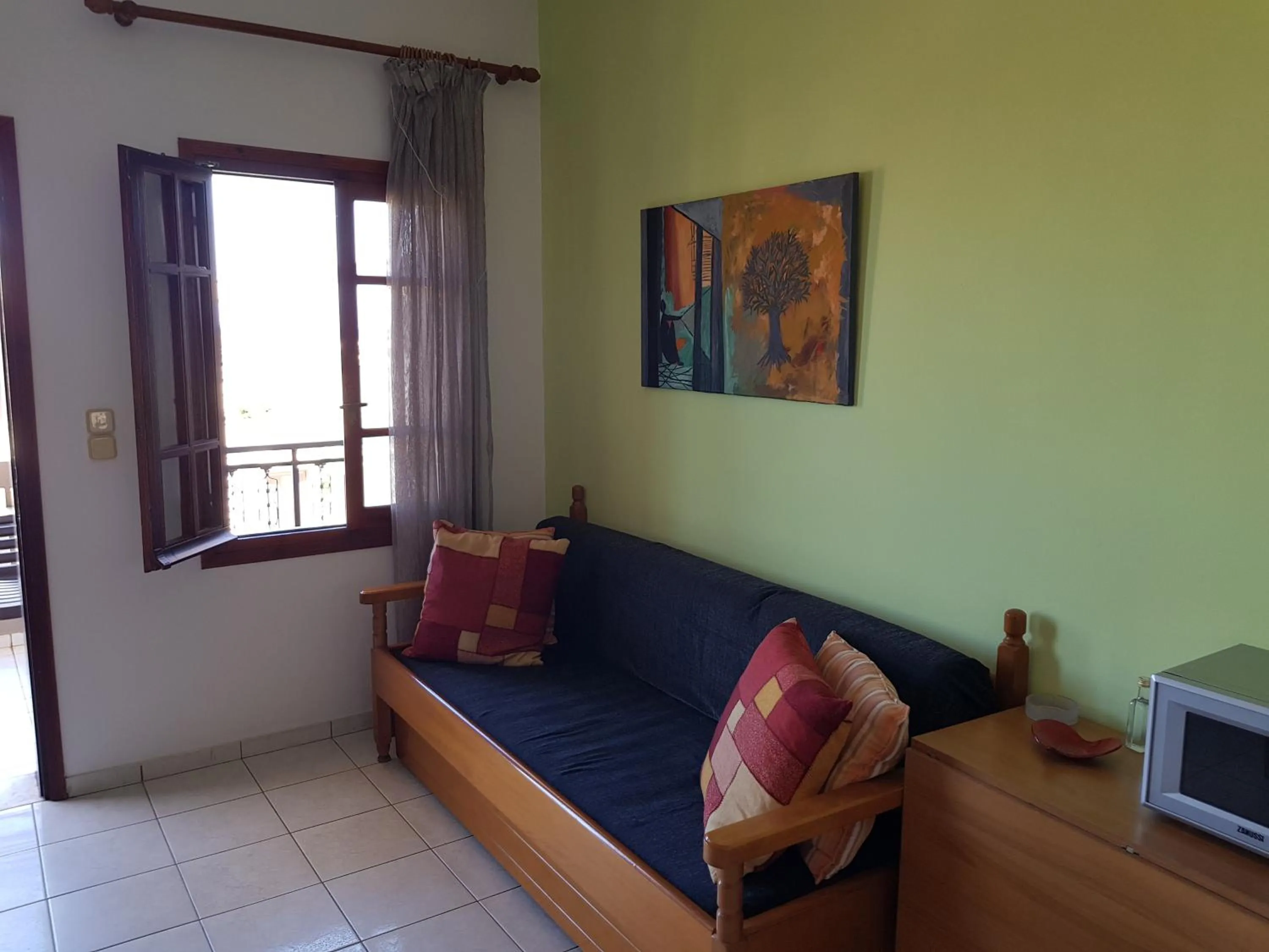 Living room in Angela Apartments