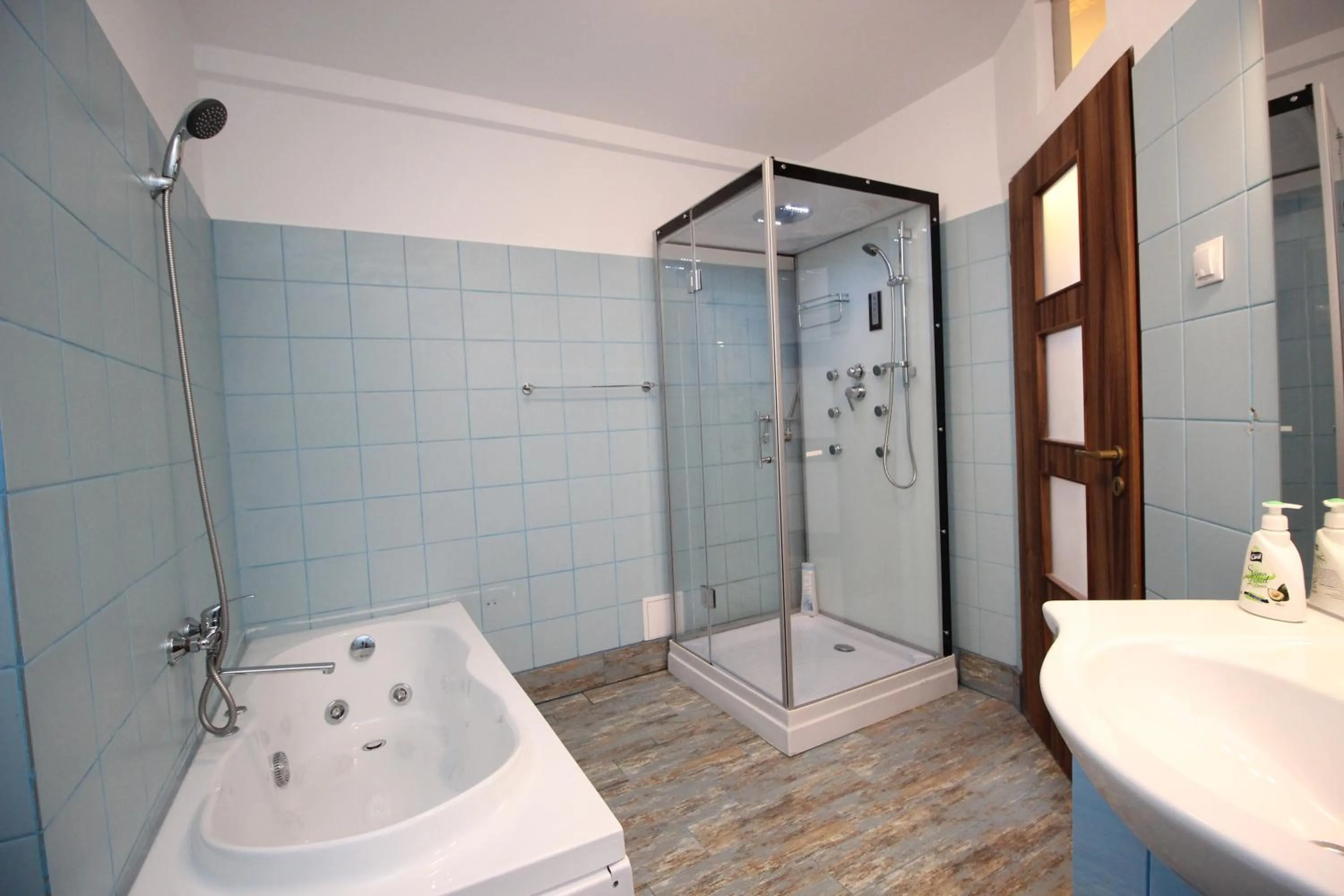 Bathroom in Main Square Apartments & More
