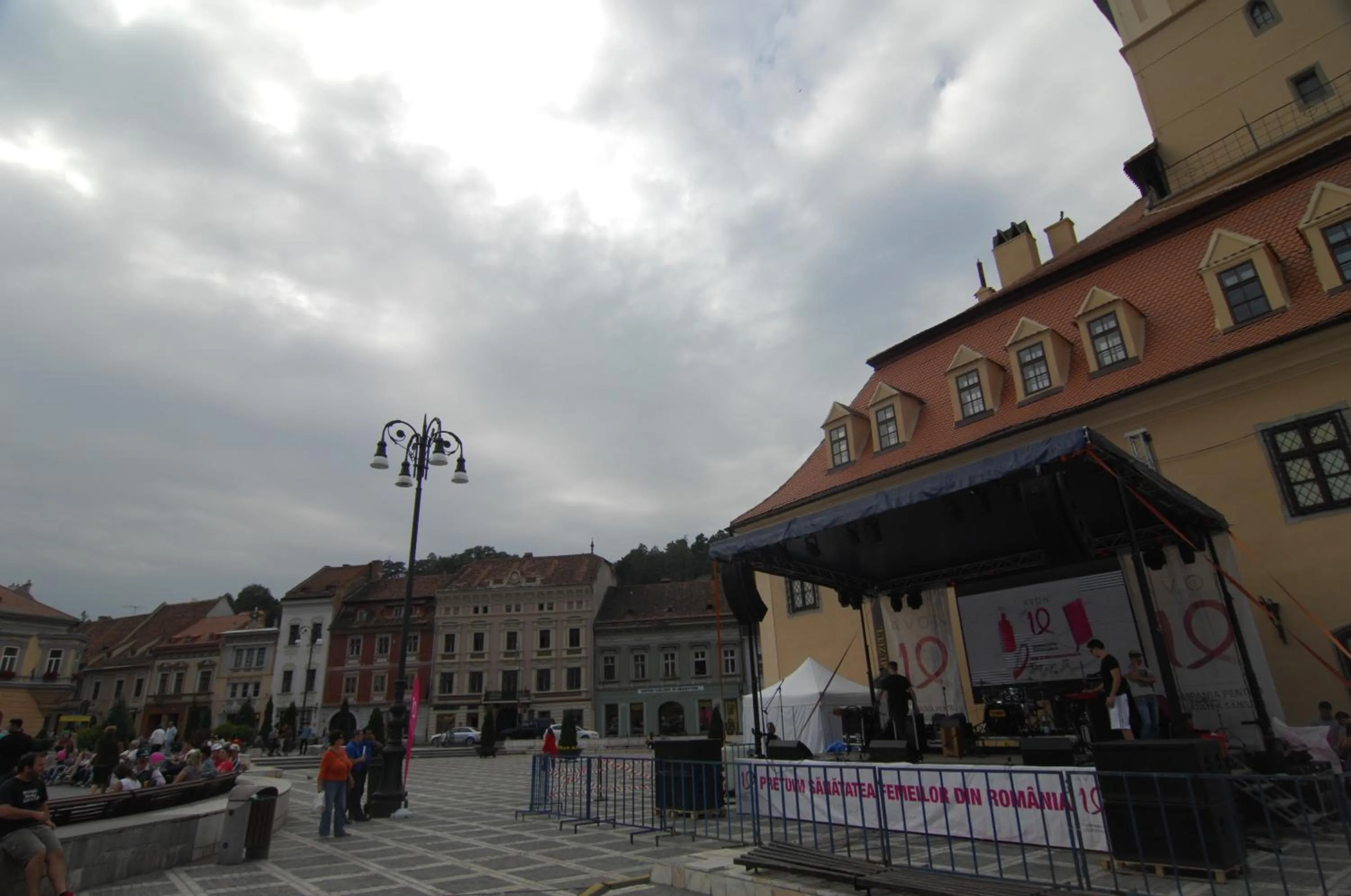 Facade/entrance in Main Square Apartments & More