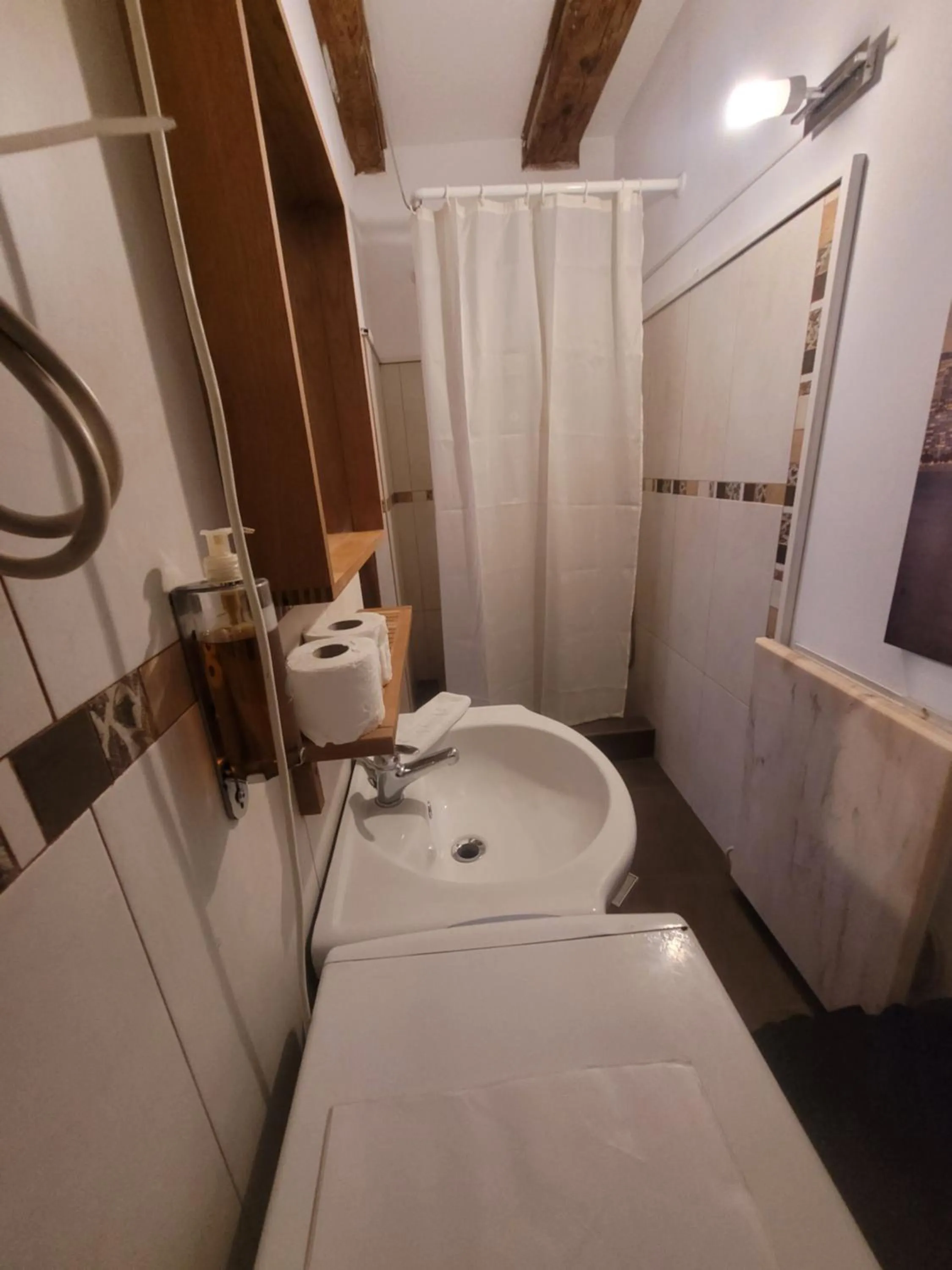 Bathroom in Main Square Apartments & More