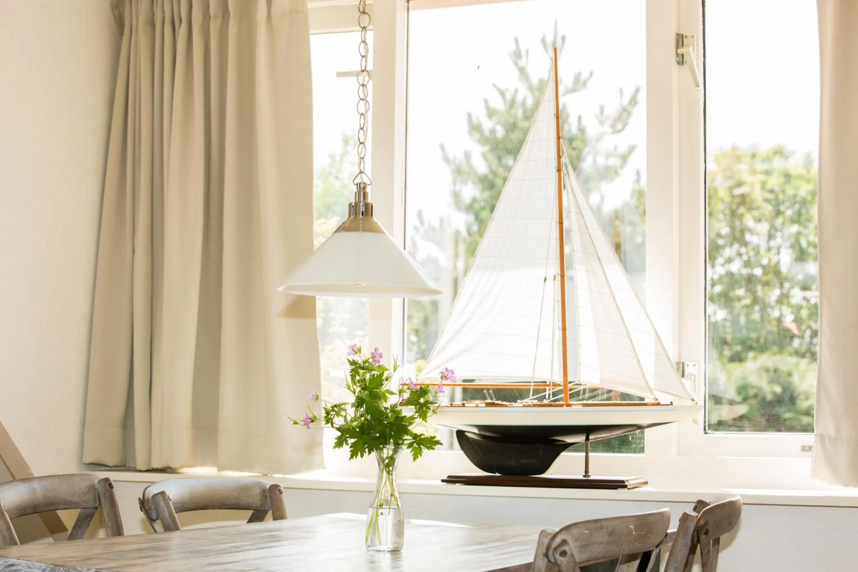 Seating area in B & B Villa Suisse