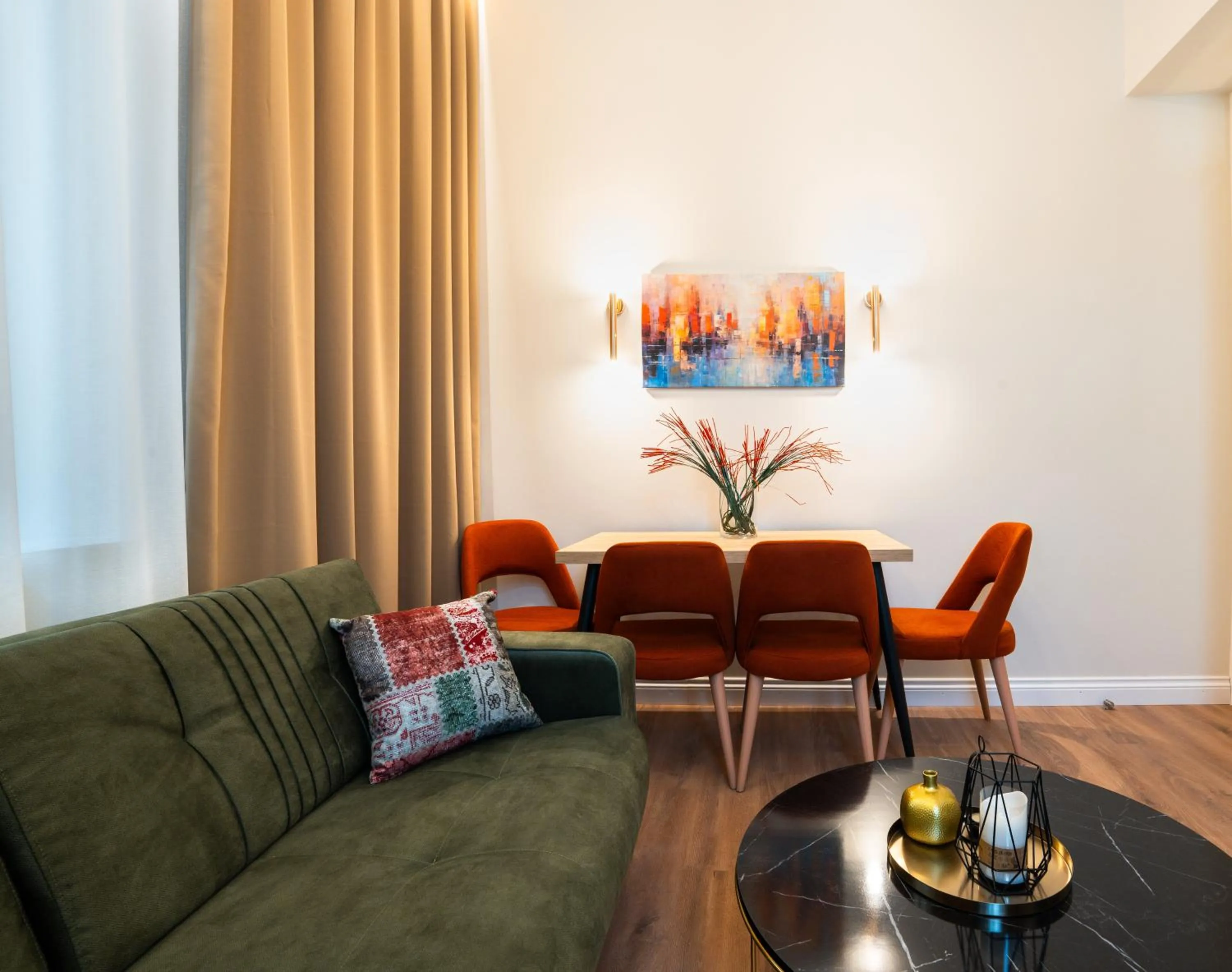 TV and multimedia in Oikia Classic House in Old Town Kavala