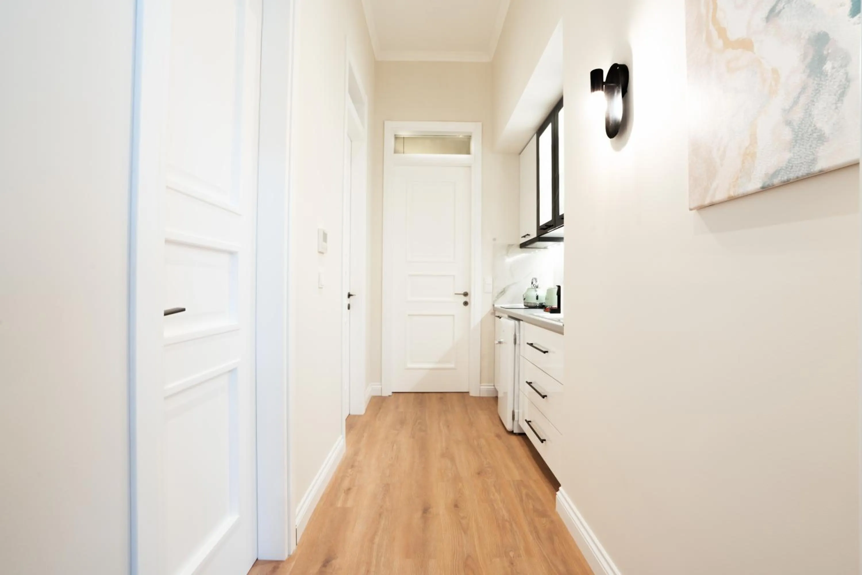 kitchen in Oikia Classic House in Old Town Kavala