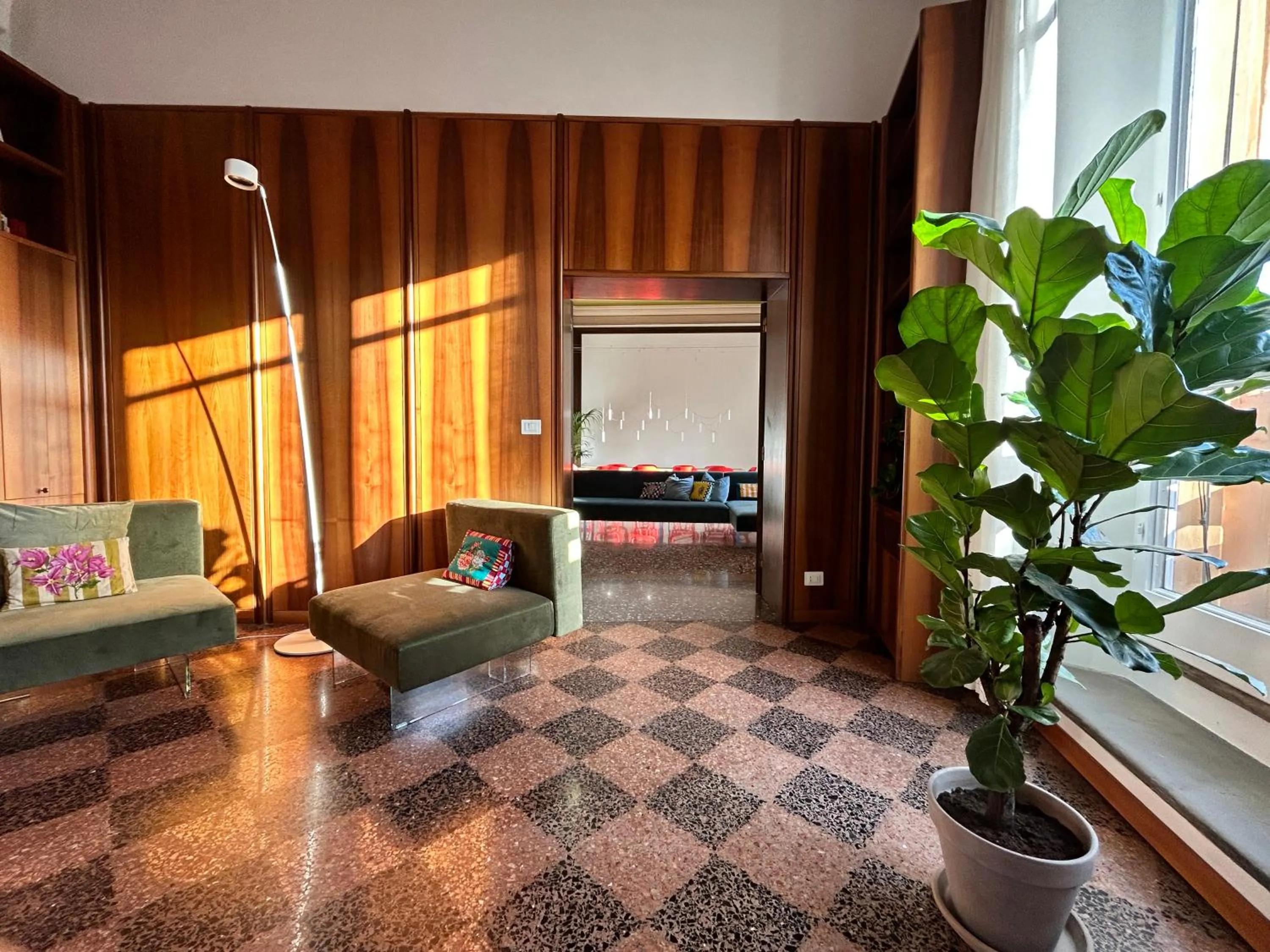 Seating area in Frame Bologna