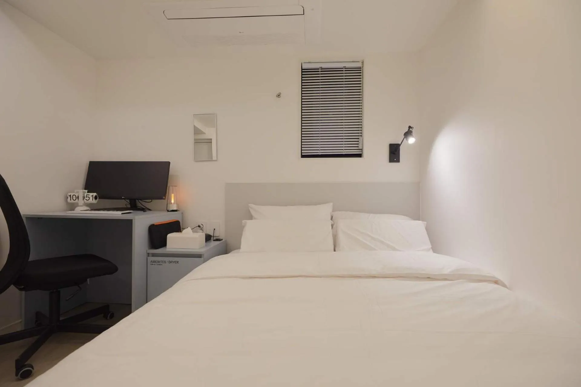 Bed in Aank Hotel Seoul Sinchon