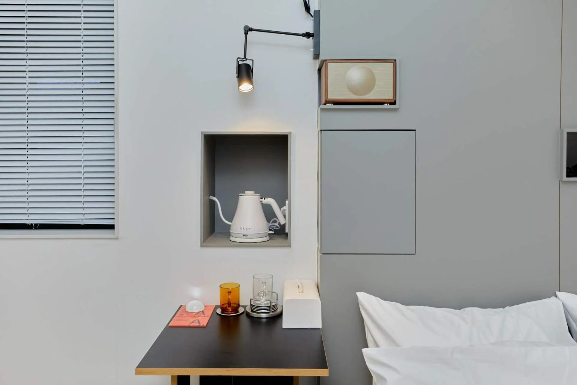 Bed in Aank Hotel Seoul Sinchon