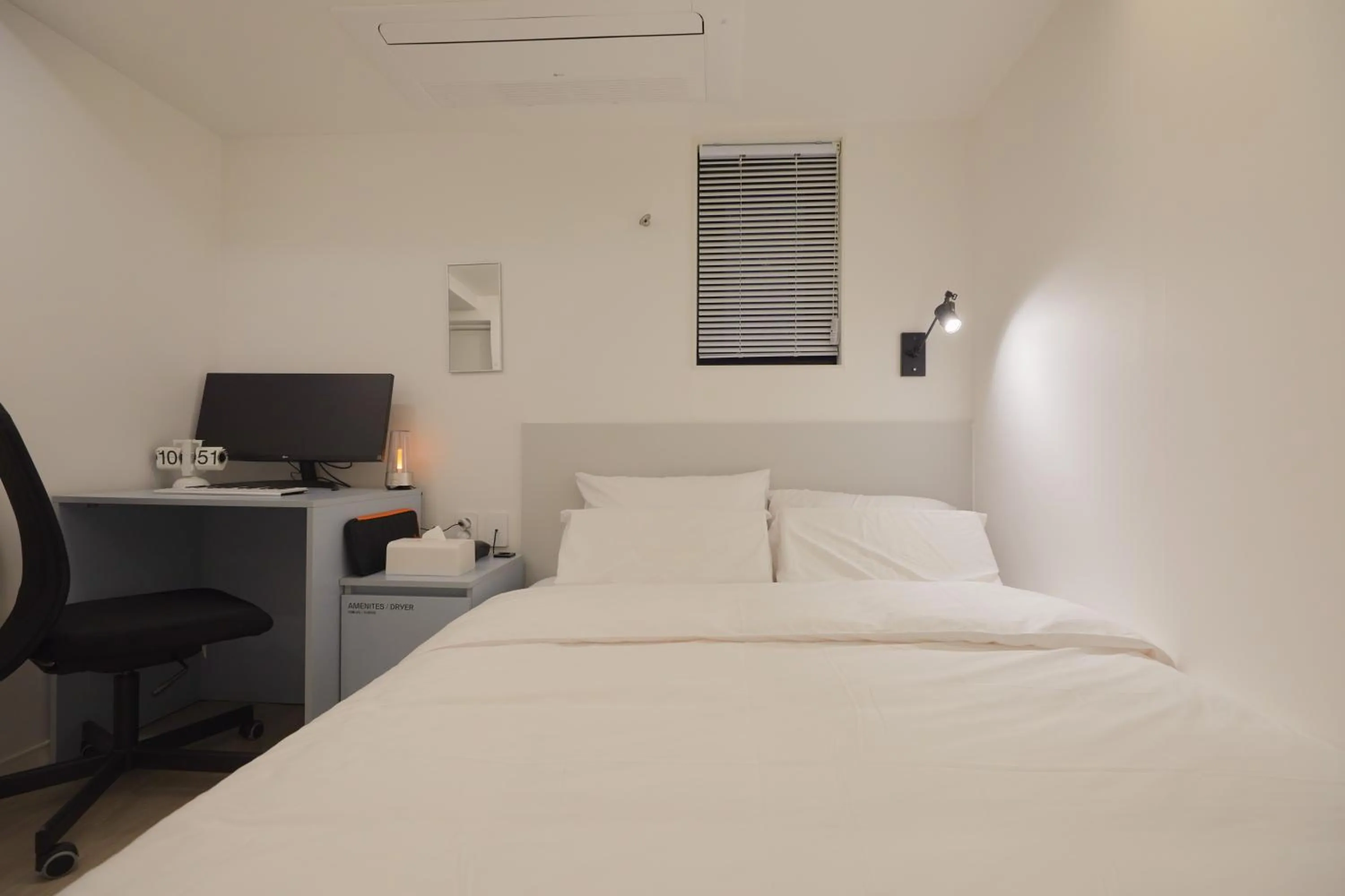 Bed in Aank Hotel Seoul Sinchon