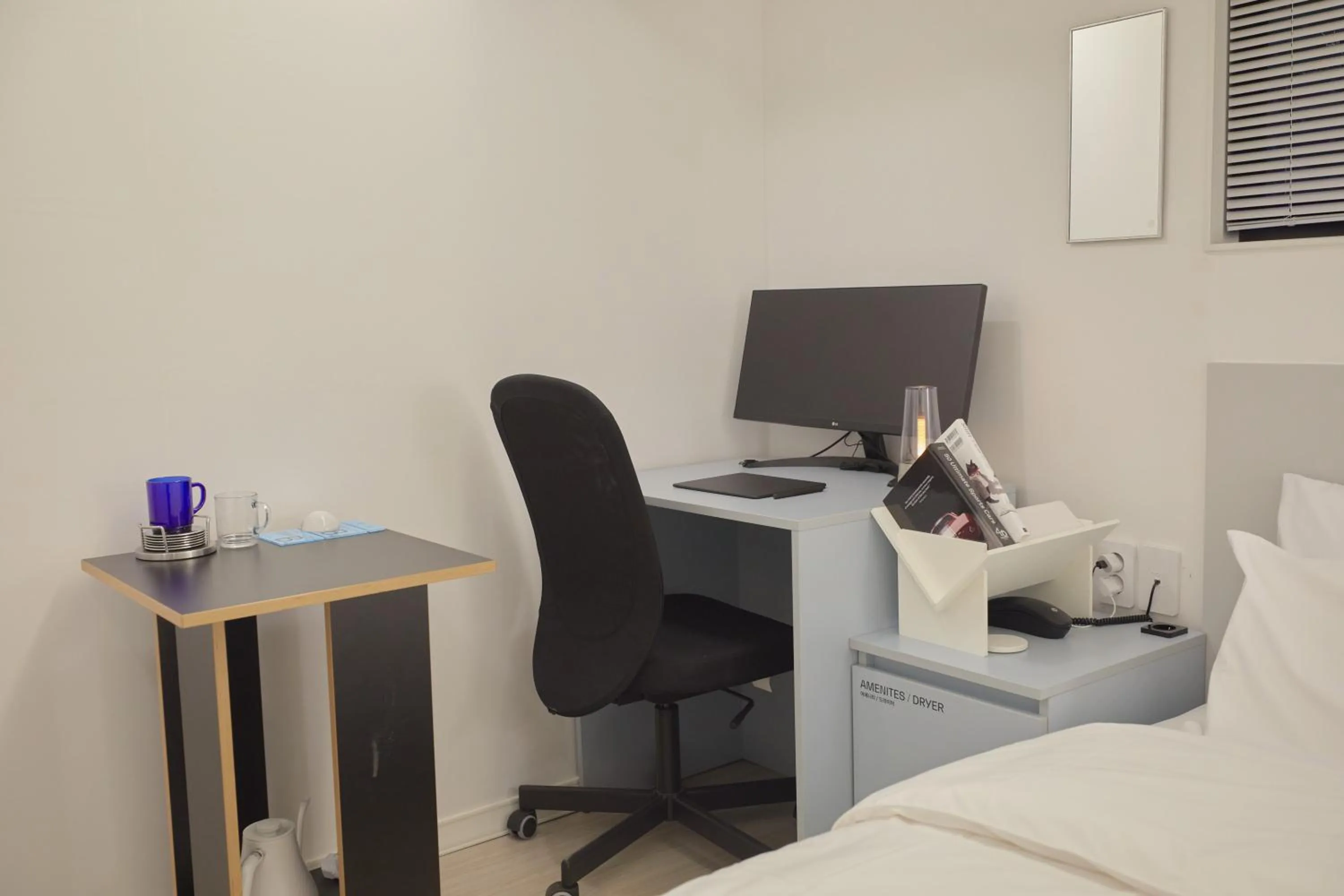 Bed in Aank Hotel Seoul Sinchon