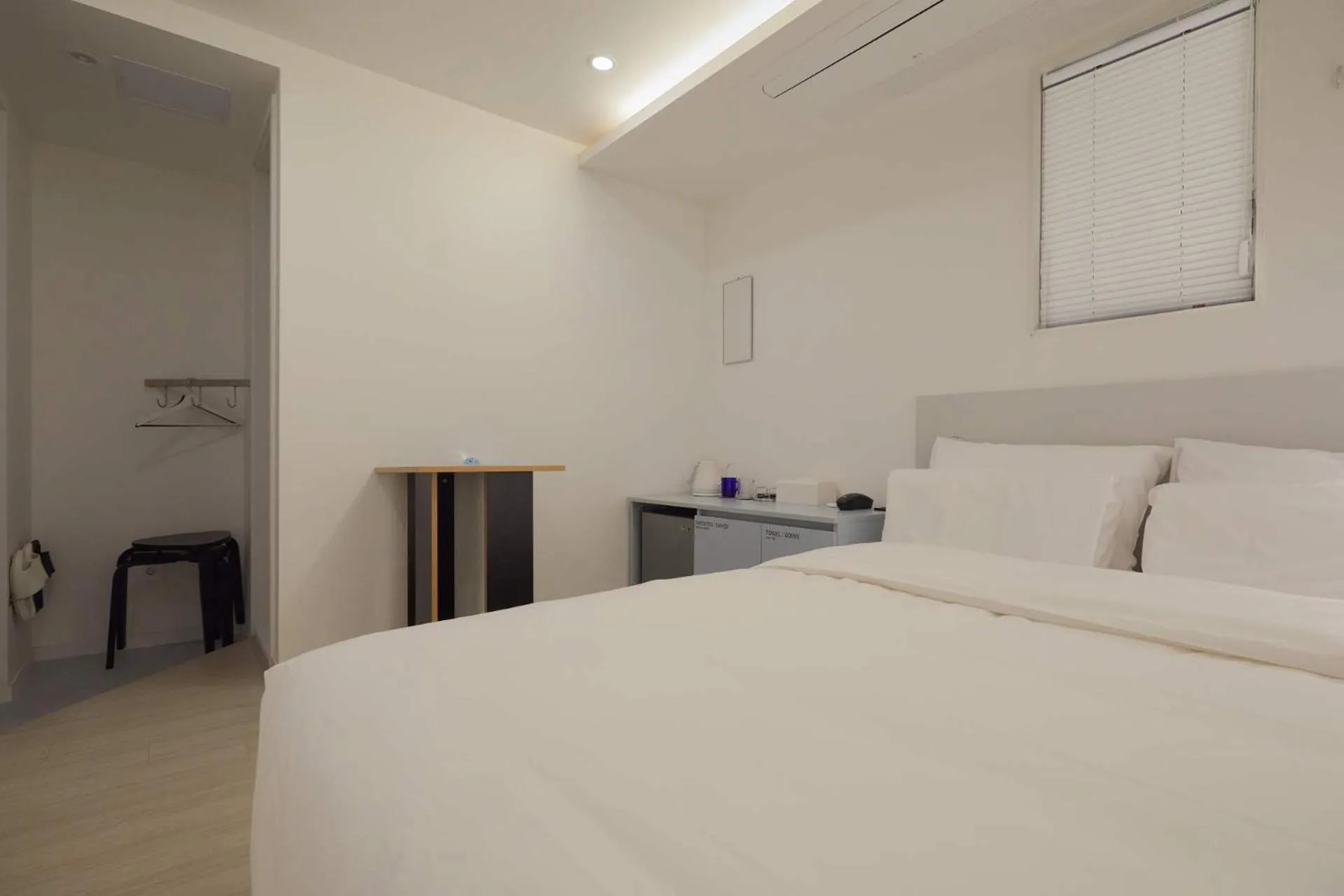 Bed in Aank Hotel Seoul Sinchon