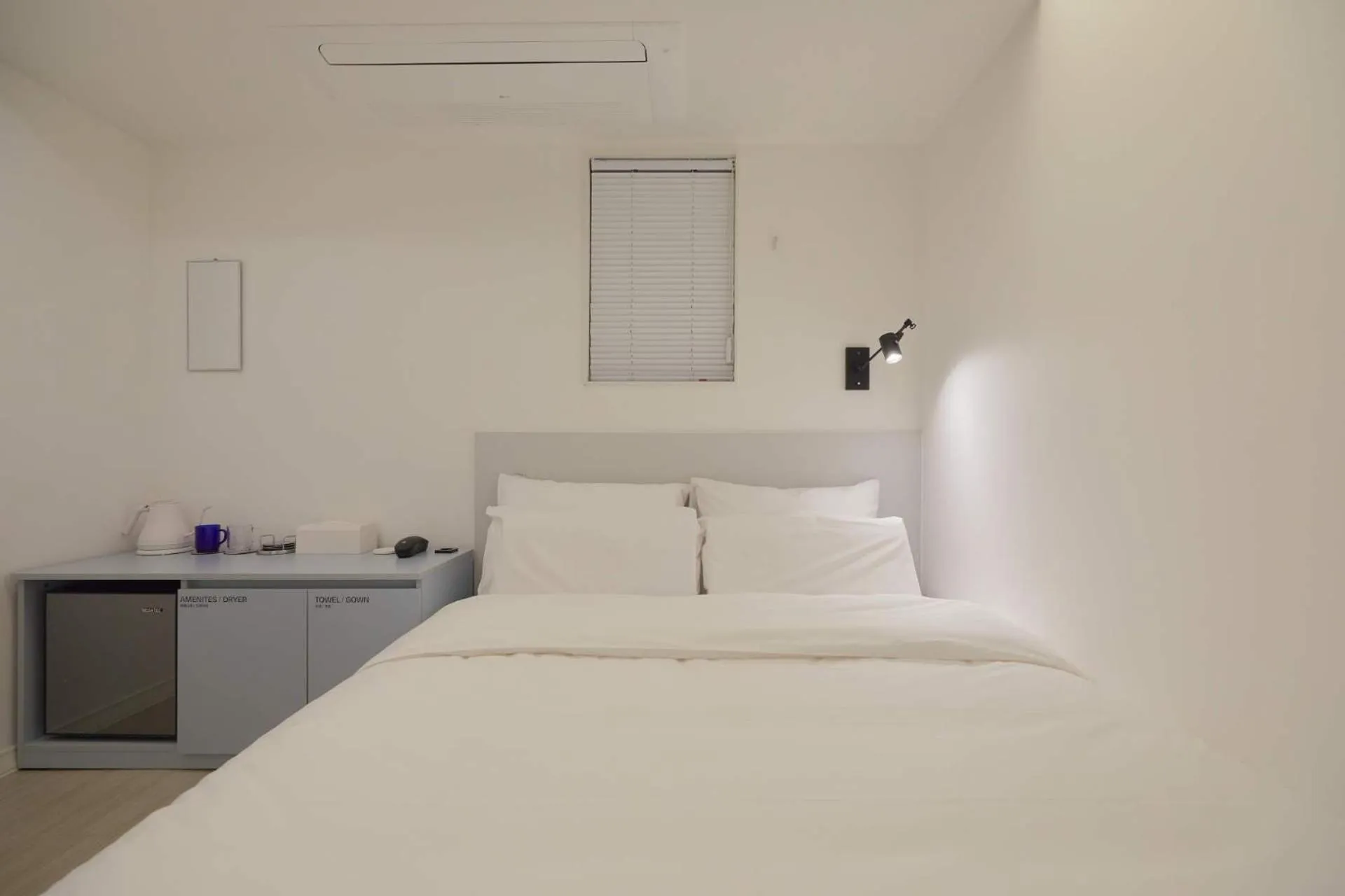 Bed in Aank Hotel Seoul Sinchon