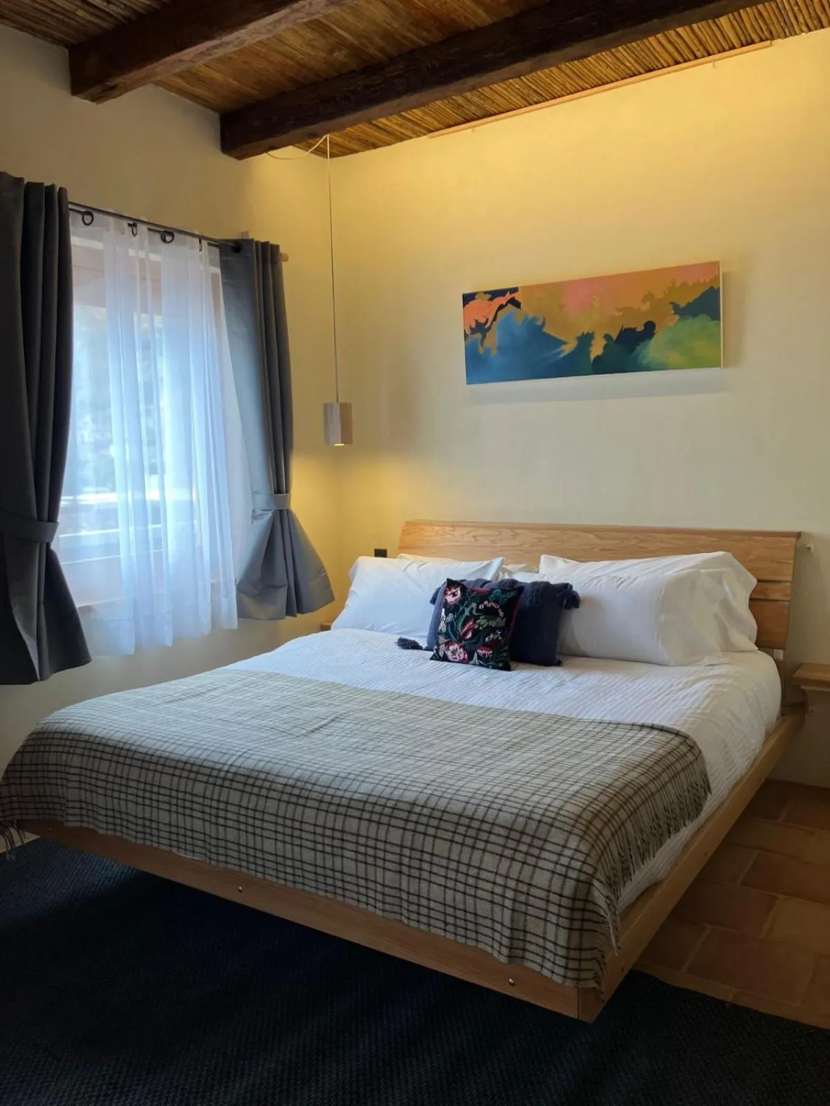 Bed in Hotel La Tarjea