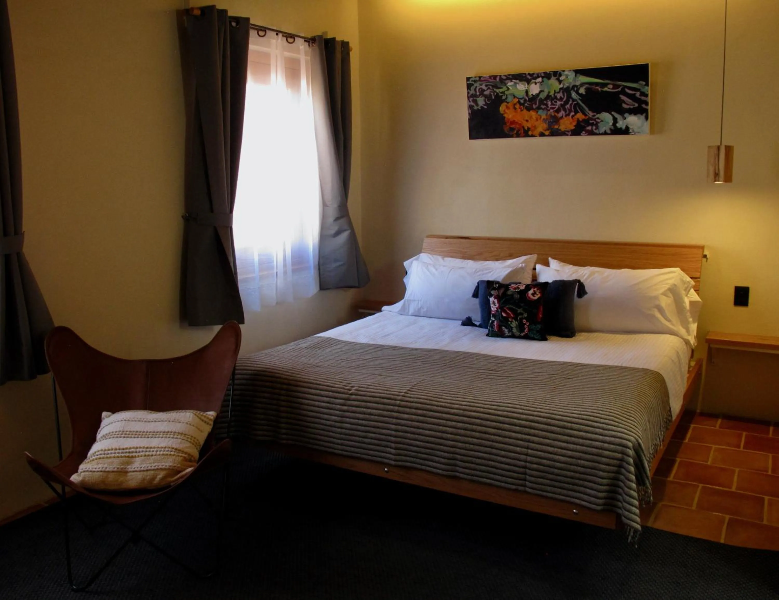 Bed in Hotel La Tarjea