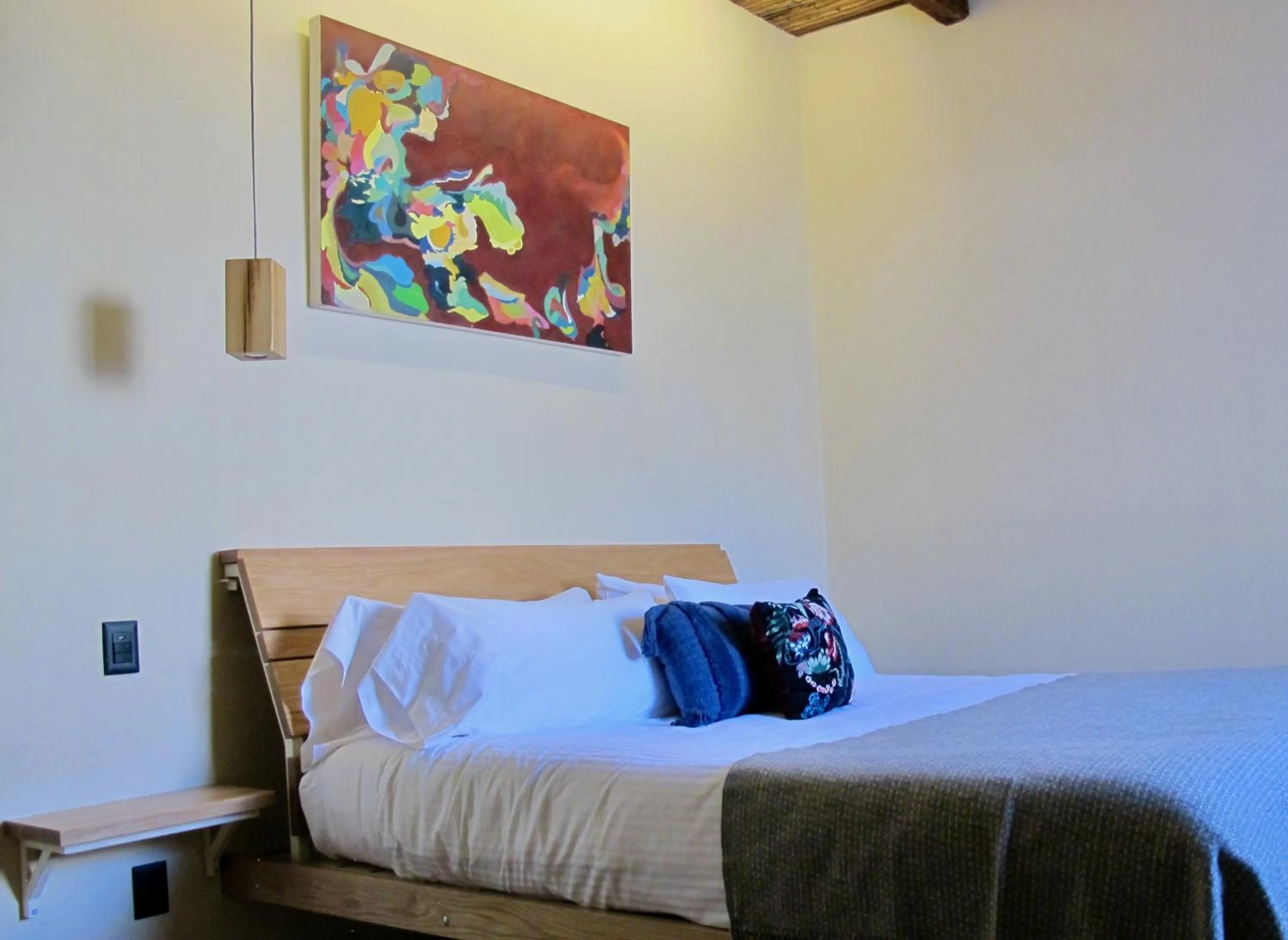 Bed in Hotel La Tarjea