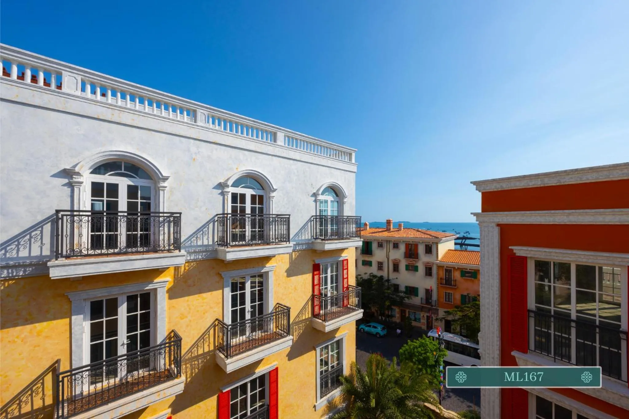 Balcony/Terrace in Merci Sunset Town Phu Quoc