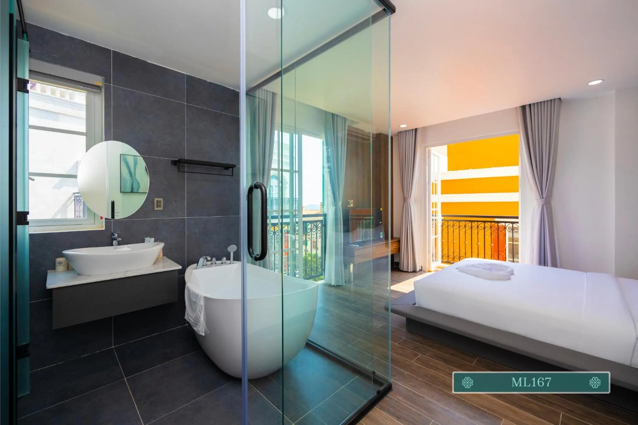 Bed in Merci Sunset Town Phu Quoc