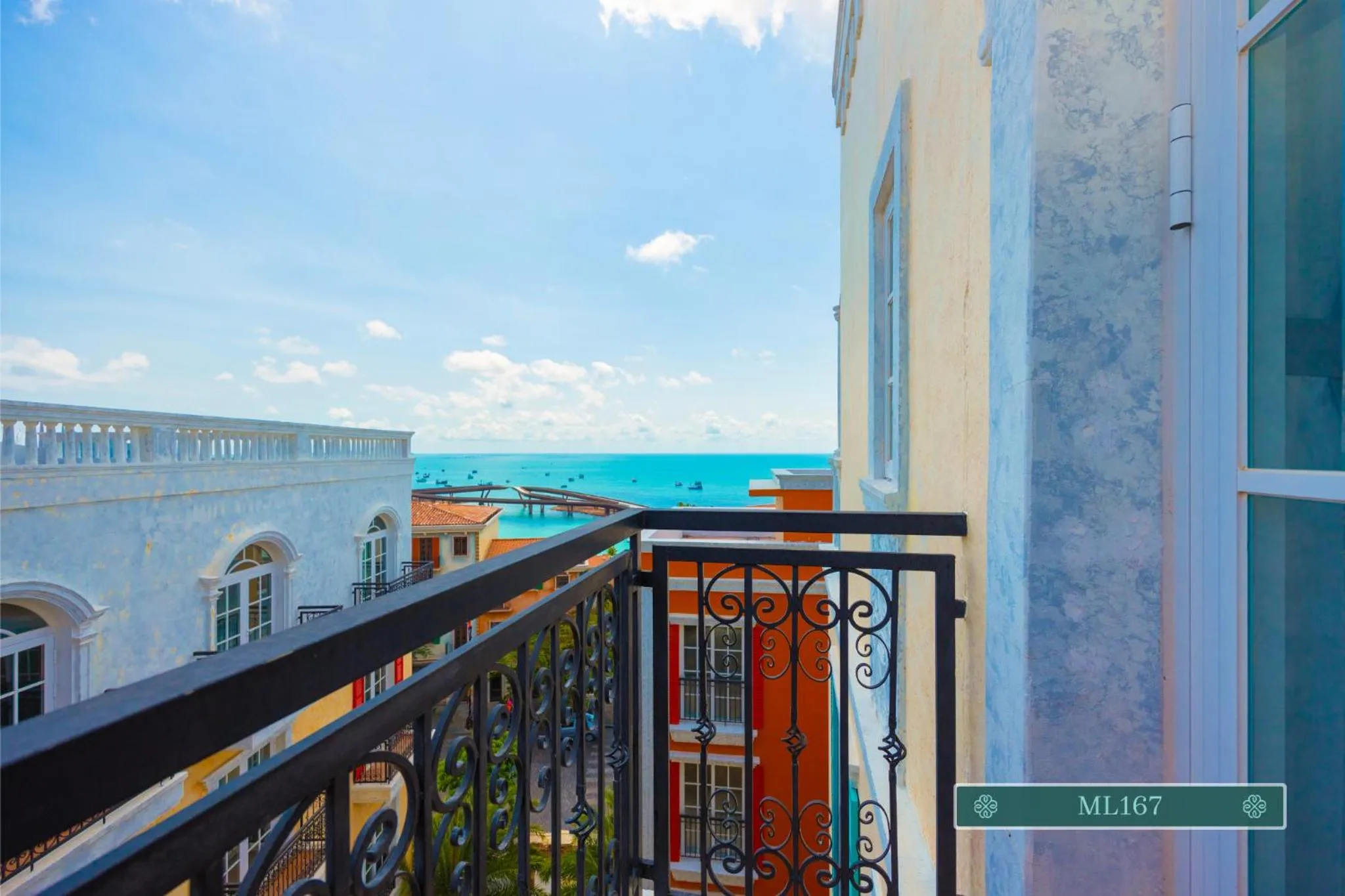 Balcony/Terrace in Merci Sunset Town Phu Quoc