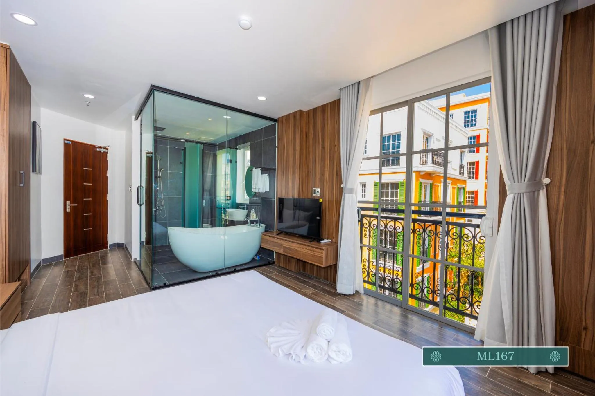 Bed in Merci Sunset Town Phu Quoc