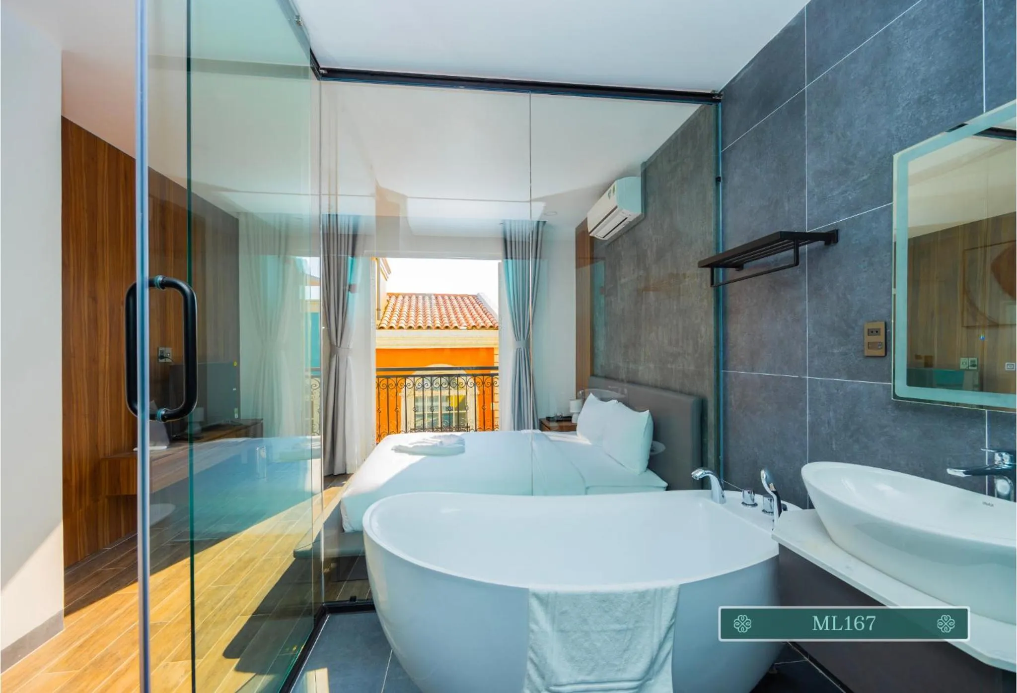 Bed in Merci Sunset Town Phu Quoc