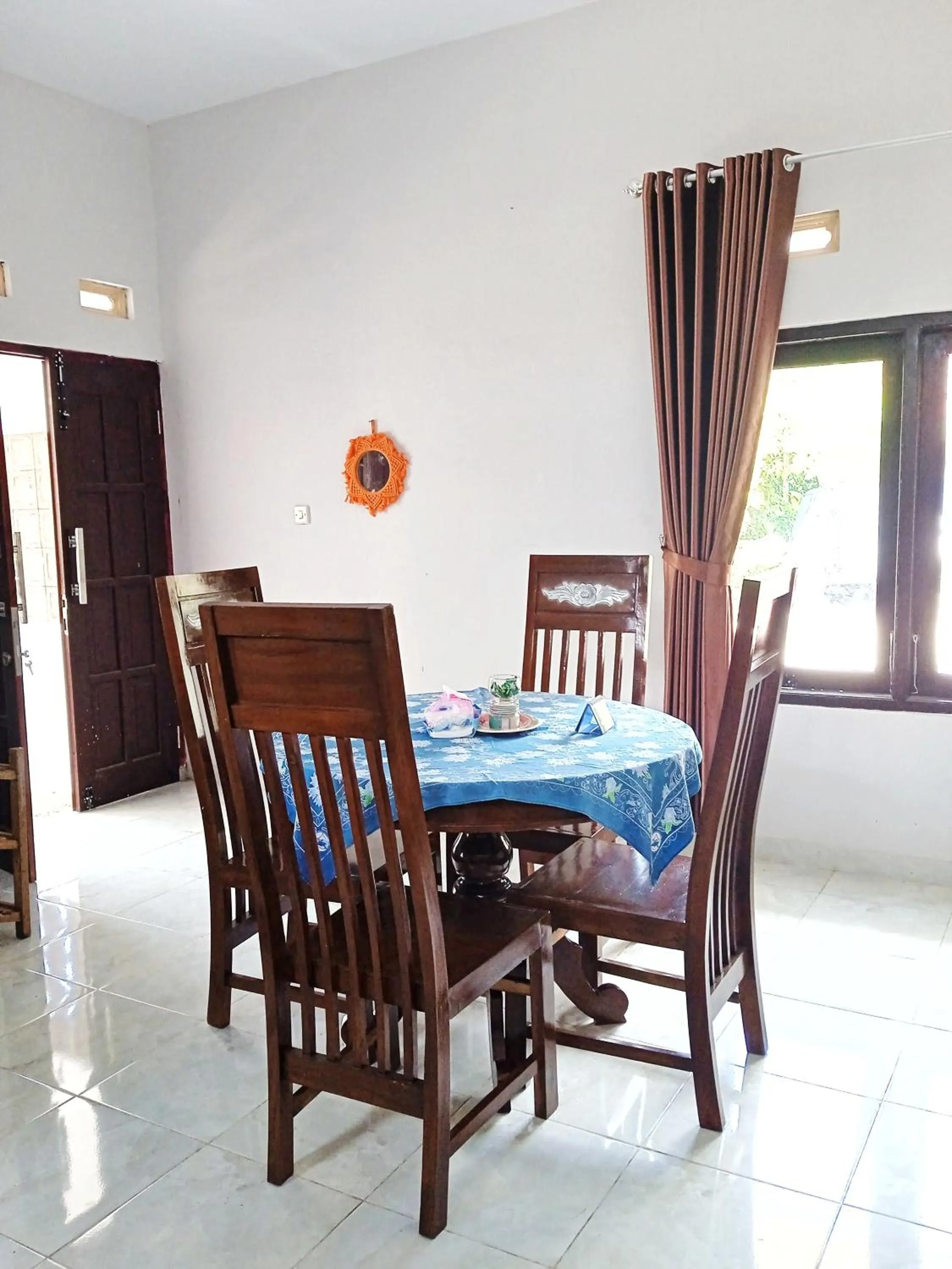 Dining area in Liefly Prambanan Villa